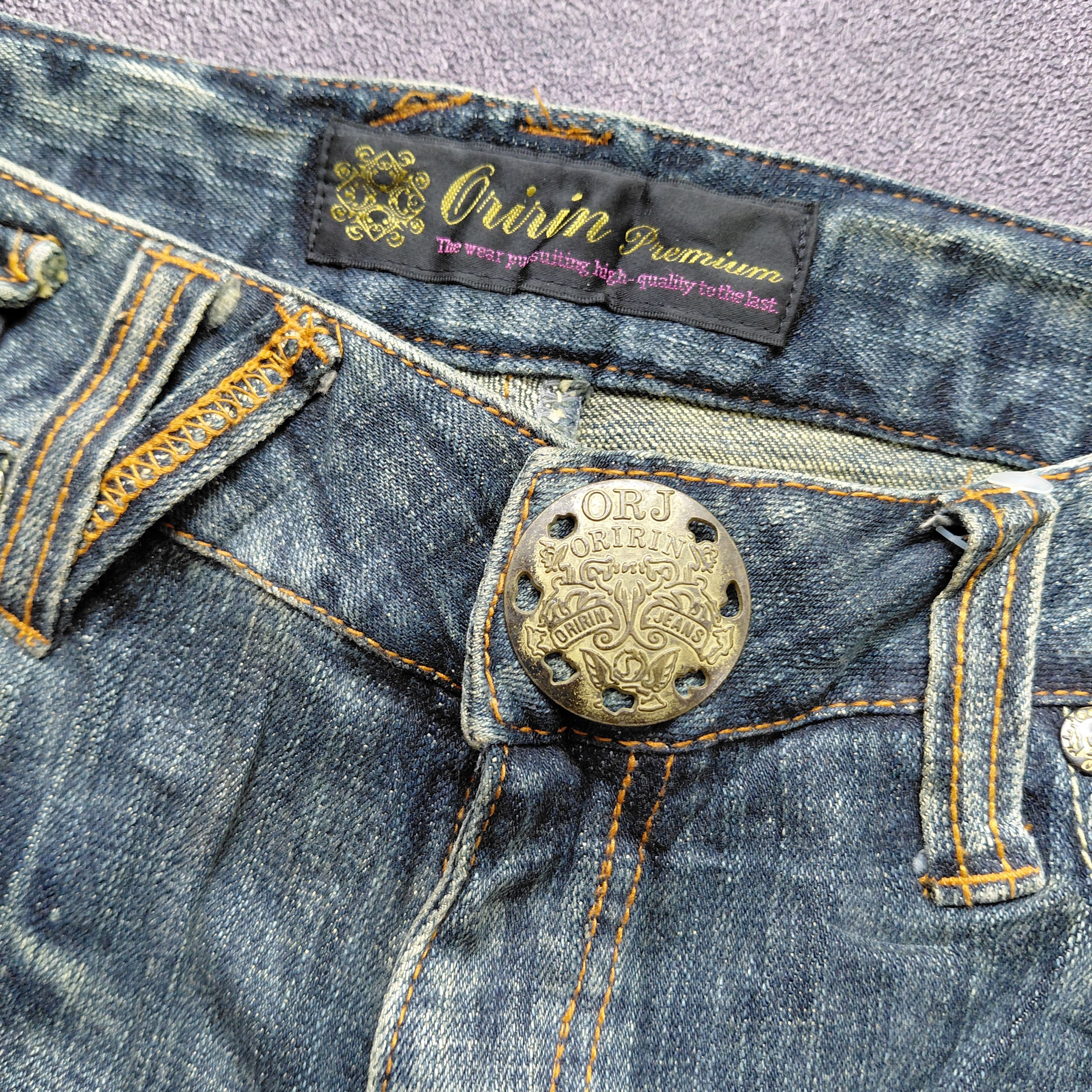 Tornado Mart Vintage Y2K Orrin Denim Flare Pants Size US 30 / EU 46 - 5 Thumbnail