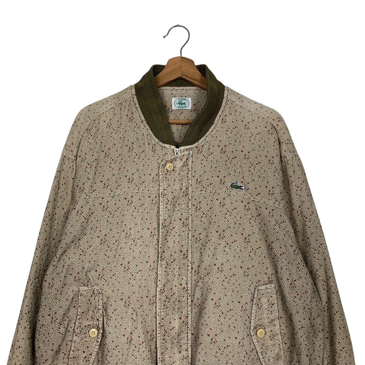 Lacoste 90’s IZOD LACOSTE Speckled Pattern Bomber Jacket #2827-C127 Size US XL / EU 56 / 4 - 2 Thumbnail