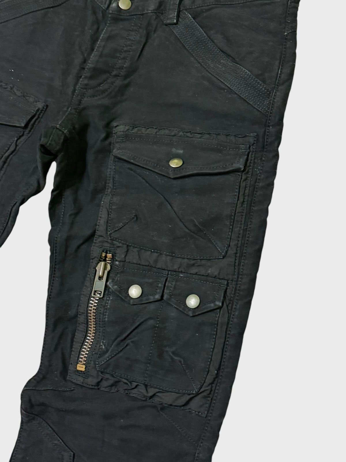 Comme Ca Ism KENJI ITO Comme Ca Multi Pocket Cargo Zipper Low Rise Pants Size US 30 / EU 46 - 8 Thumbnail