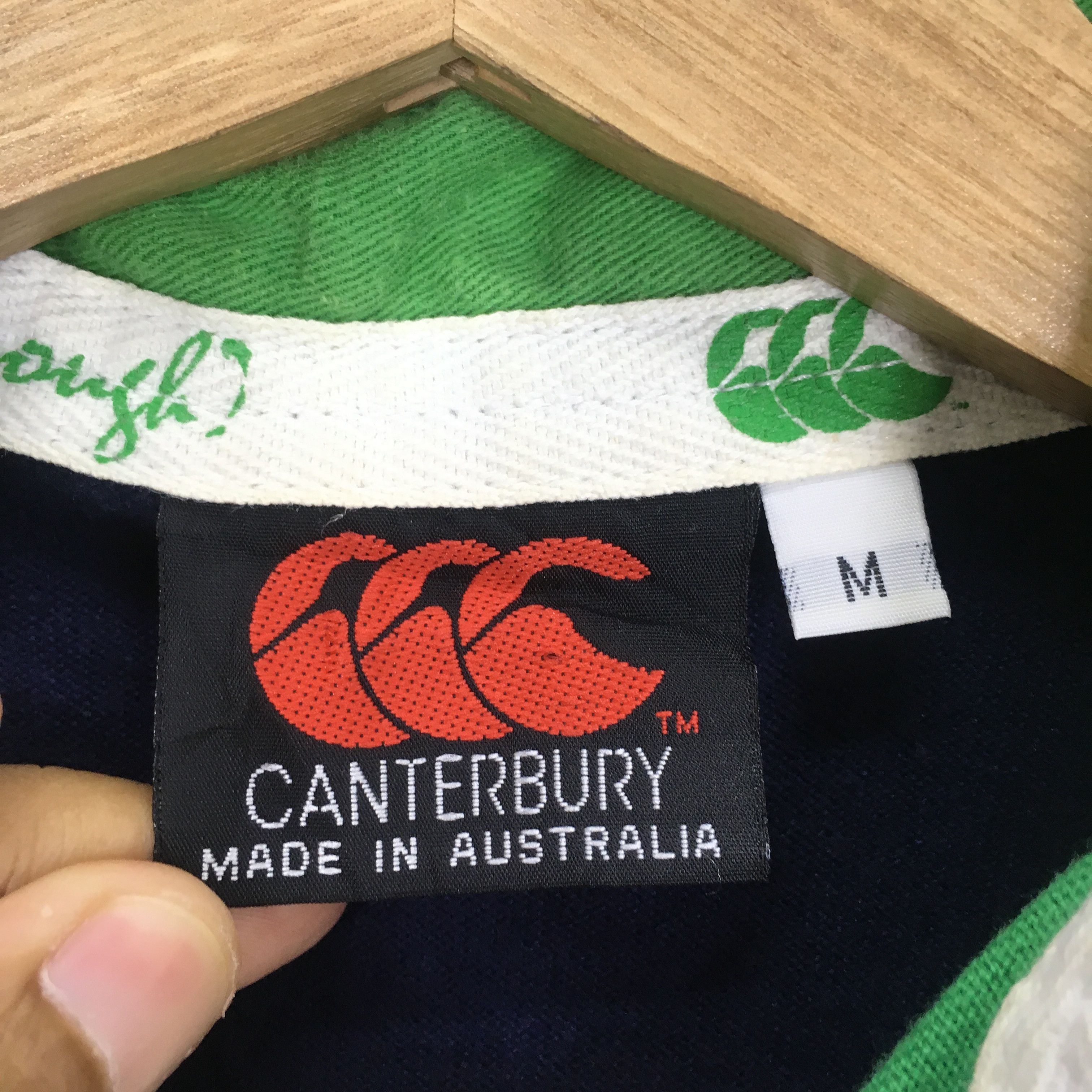 Canterbury of New Zealand Vintage Canterbury Of New Zealand Striped Polo Rugby Size US M / EU 48-50 / 2 - 10 Thumbnail