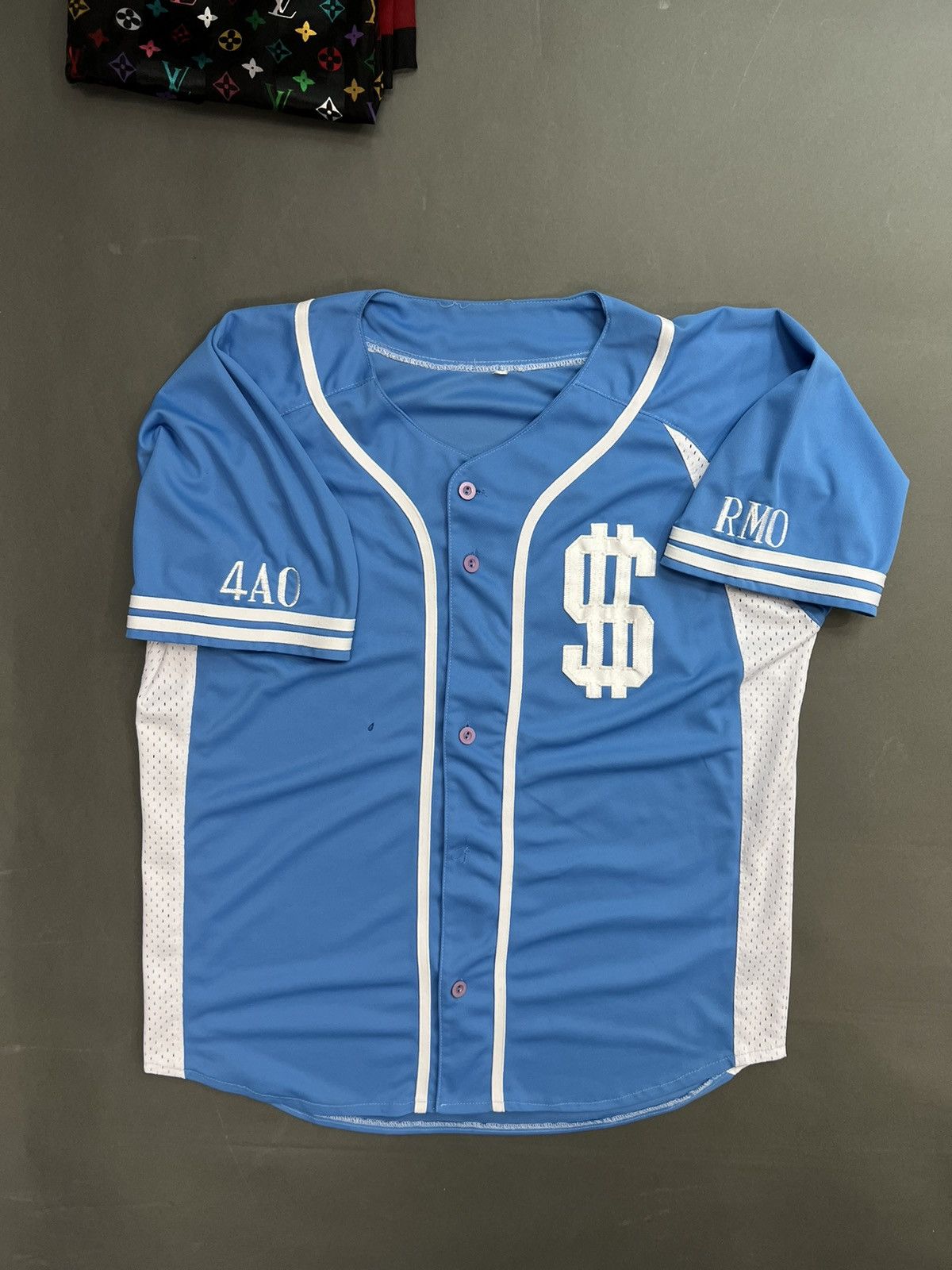 Other Vintage University College Fraternity Party Jersey Size US L / EU 52-54 / 3 - 3 Thumbnail