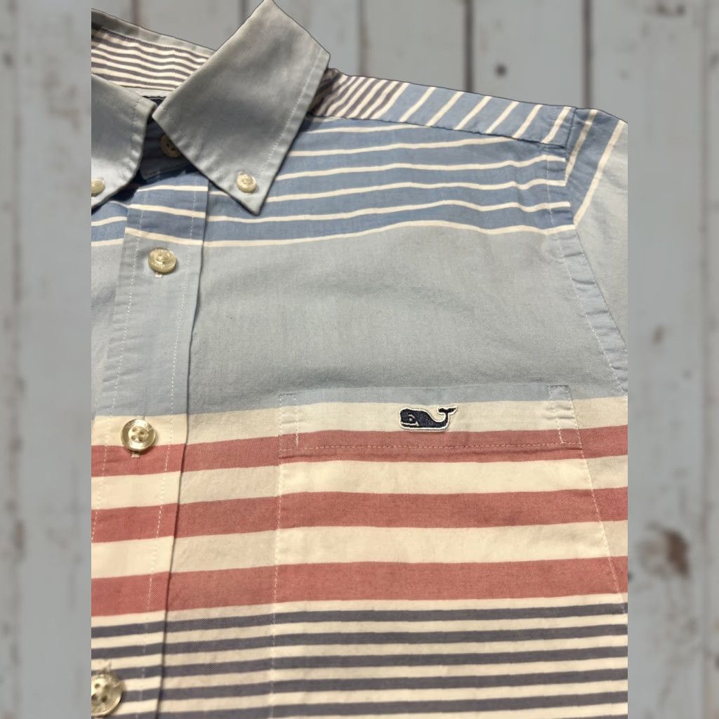 Vineyard Vines Vineyard Vines Slim Fit Tucker Shirt Men's Small Multicolor Colorblock Long Sleeve Button-Down Size US S / EU 44-46 / 1 - 1 Thumbnail