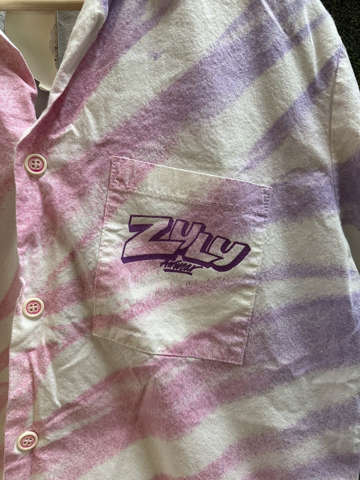 Vintage Vintage 1980s NWT Zulu Air Brushed Button-up Shirt Medium Size US M / EU 48-50 / 2 - 4 Thumbnail