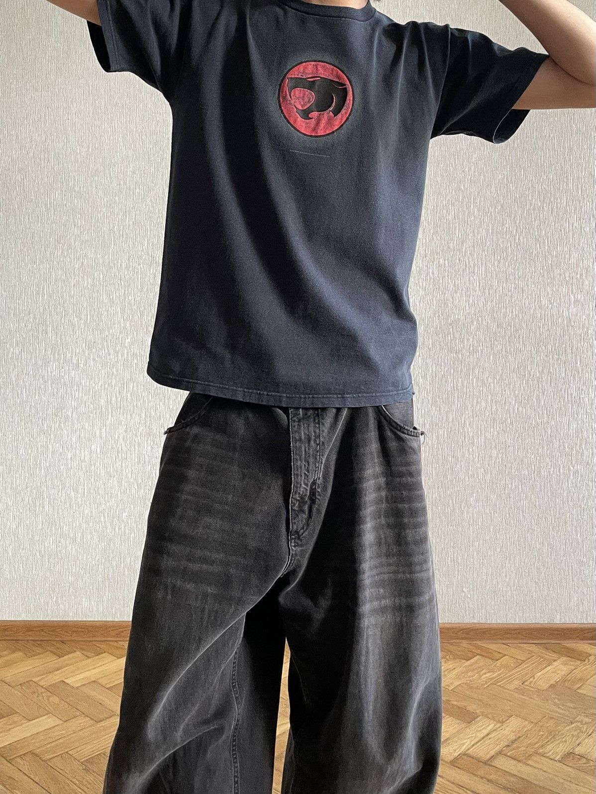 Fruit Of The Loom 2005 The Thundercats Series, A Navy Blue Promo T-Shirt Size US L / EU 52-54 / 3 - 7 Thumbnail
