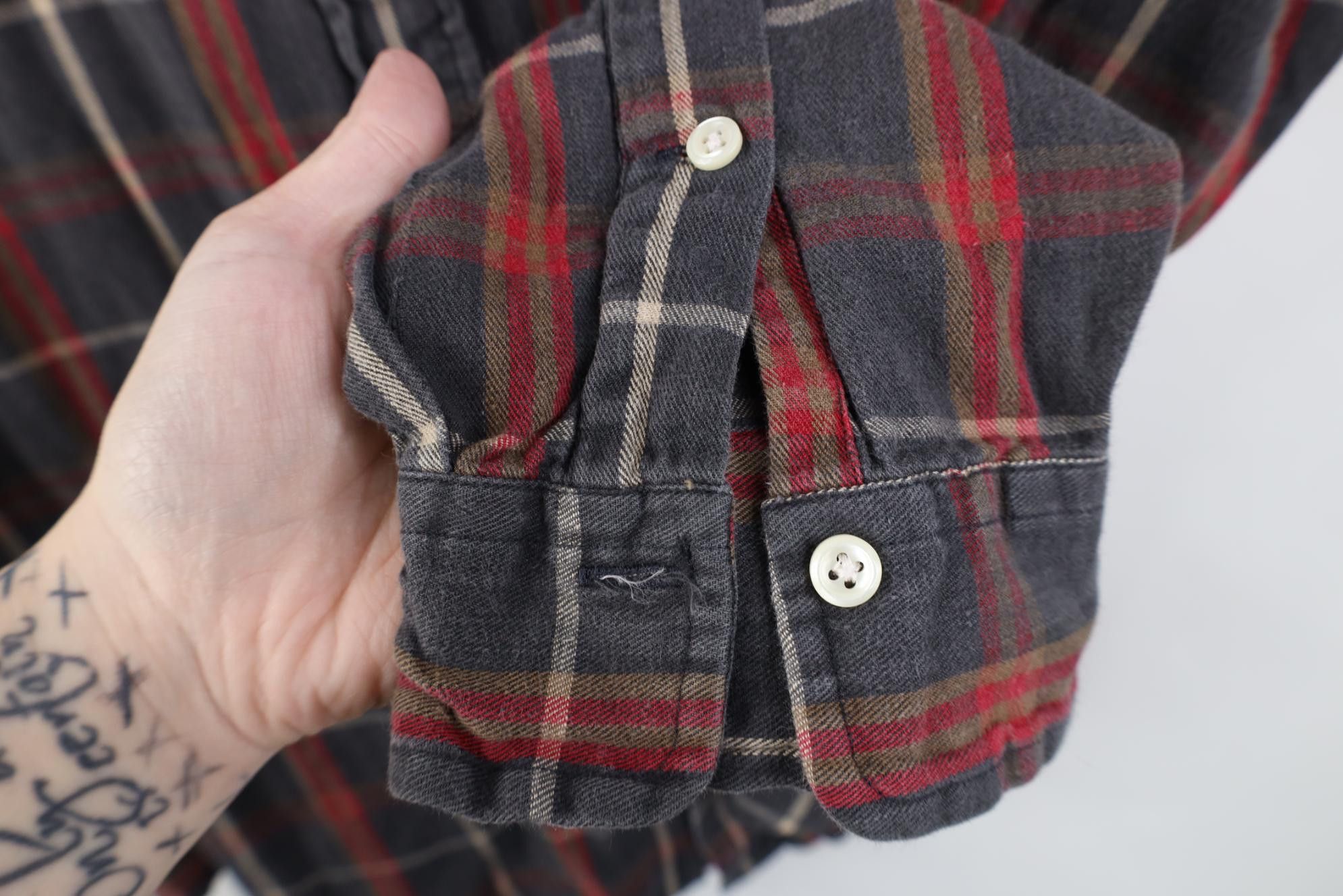Polo Ralph Lauren Vintage 90s Ralph Lauren Collared Button Down Shirt Plaid Size US XL / EU 56 / 4 - 5 Thumbnail