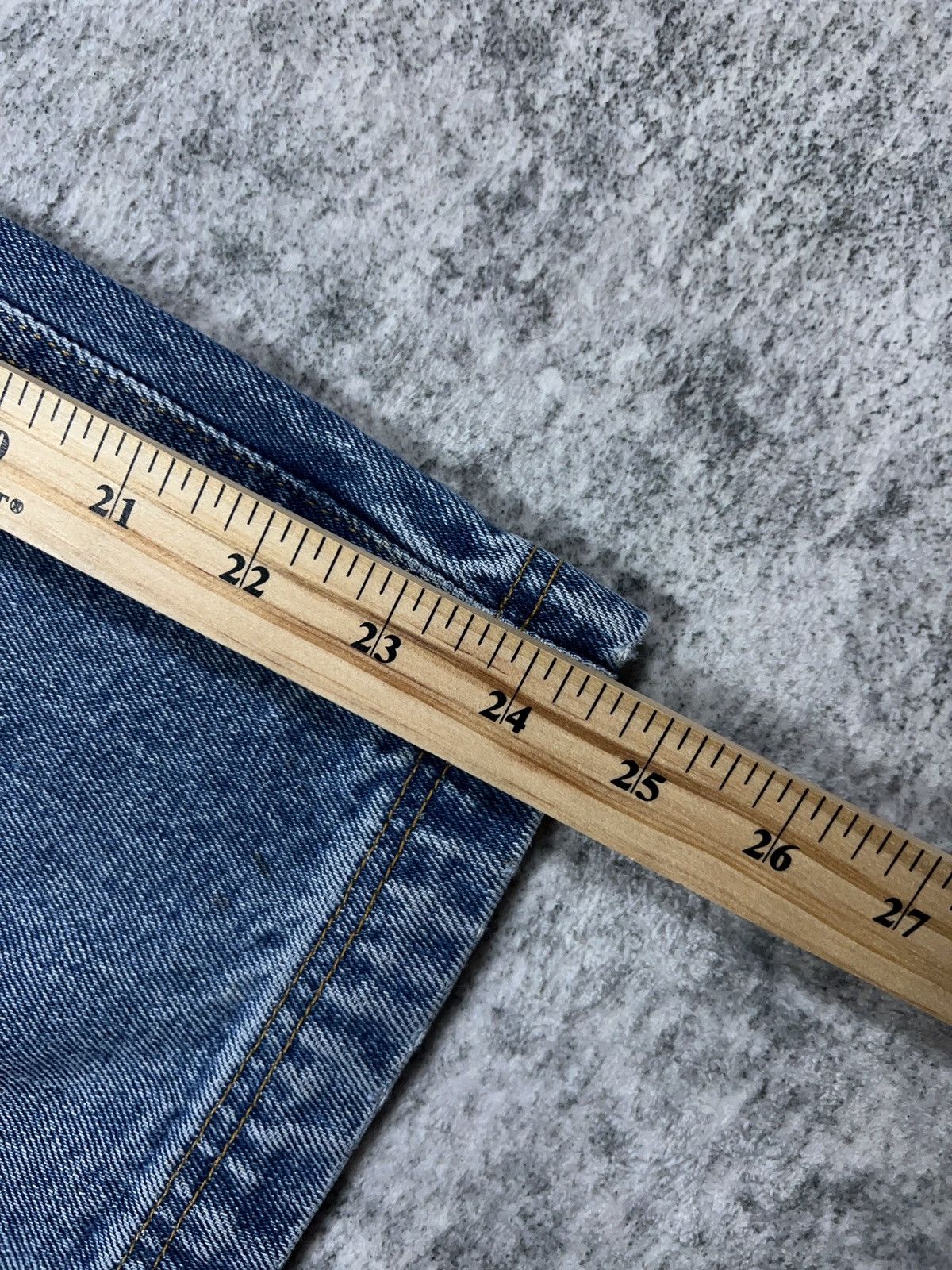 Polo Ralph Lauren × Vintage Vintage Y2K Polo Ralph Lauren Carpenter Denim Shorts Jorts Size US 38 / EU 54 - 8 Thumbnail