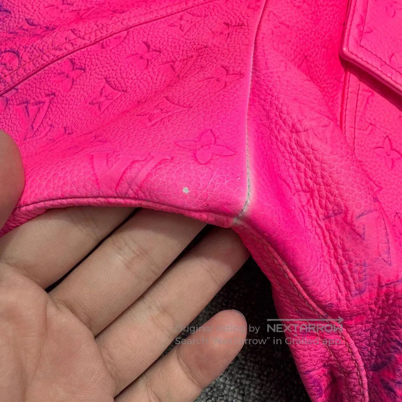 Louis Vuitton louis vuitton vibrant gradient leather jacket. Size US XXL / EU 58 / 5 - 5 Thumbnail