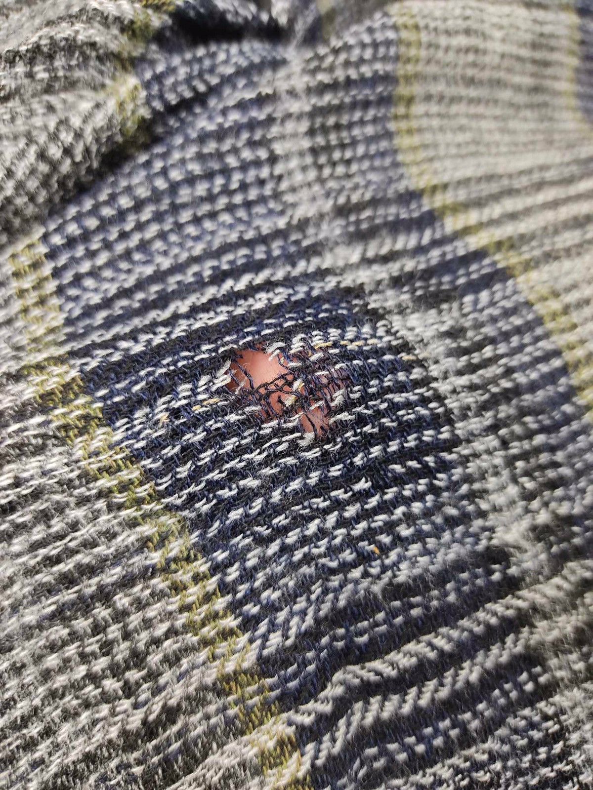 Japanese Brand × Pas de Calais × Vintage Vintage Pas De Calais Wool Viscose Classic Check Blouse Size L / US 10 / IT 46 - 14 Thumbnail