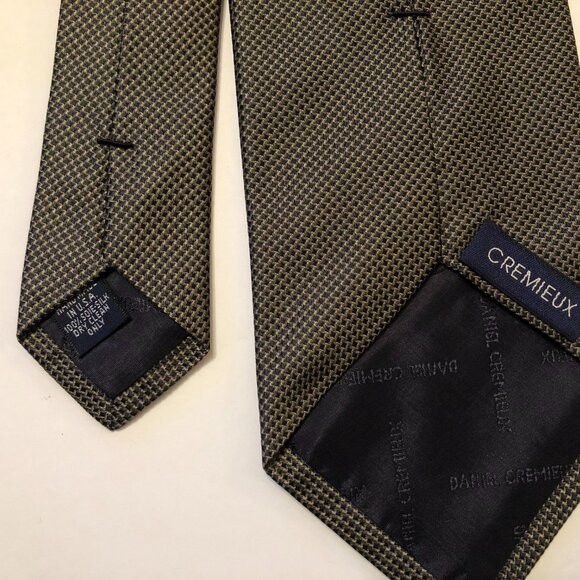 Daniel Cremieux daniel CREMIEUX men's new silk tie 4" X 58 1/2" Size ONE SIZE - 5 Thumbnail