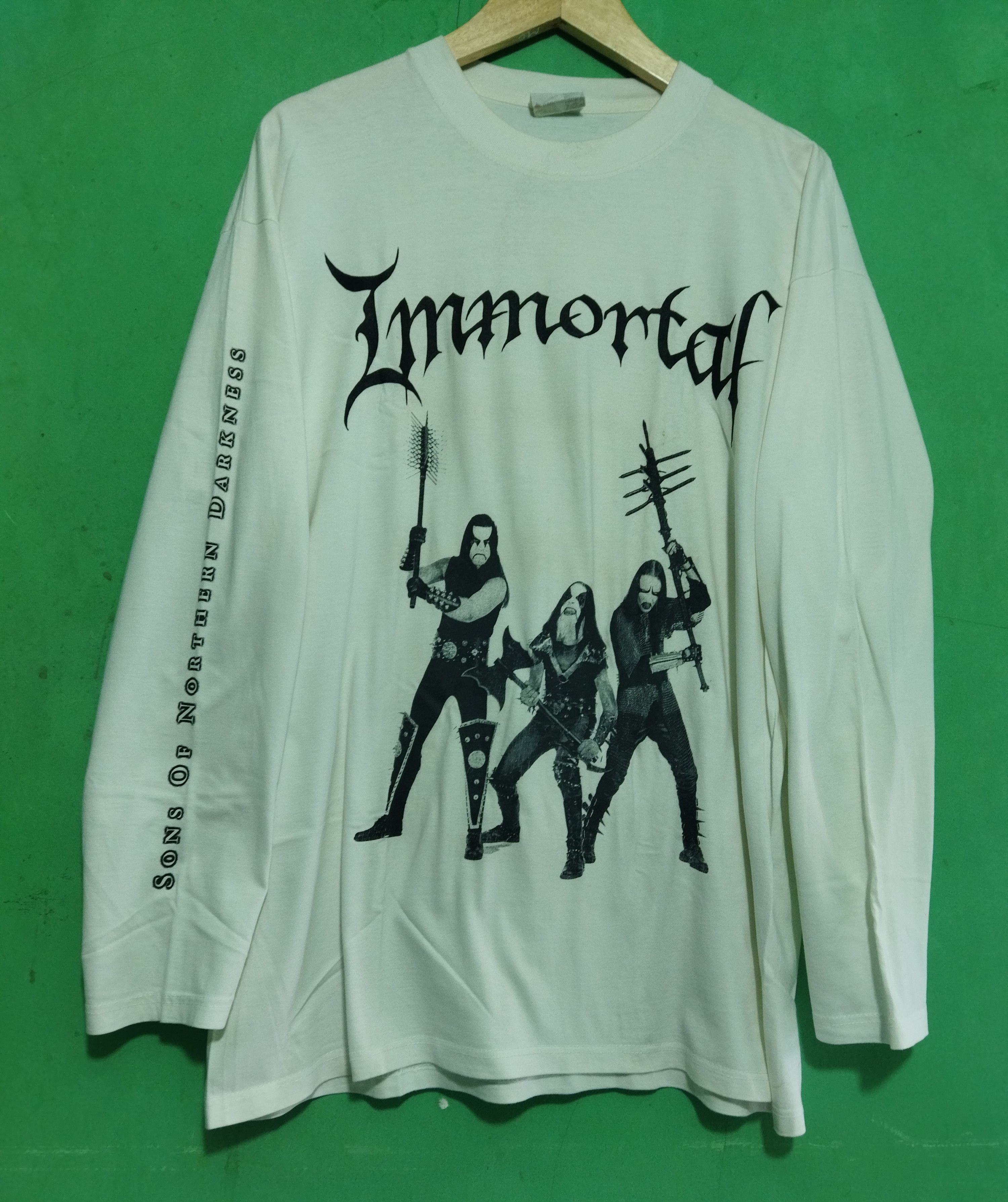 Band Tees Vintage IMMORTAL sons of Northern darkness Size US XL / EU 56 / 4 - 1 Thumbnail