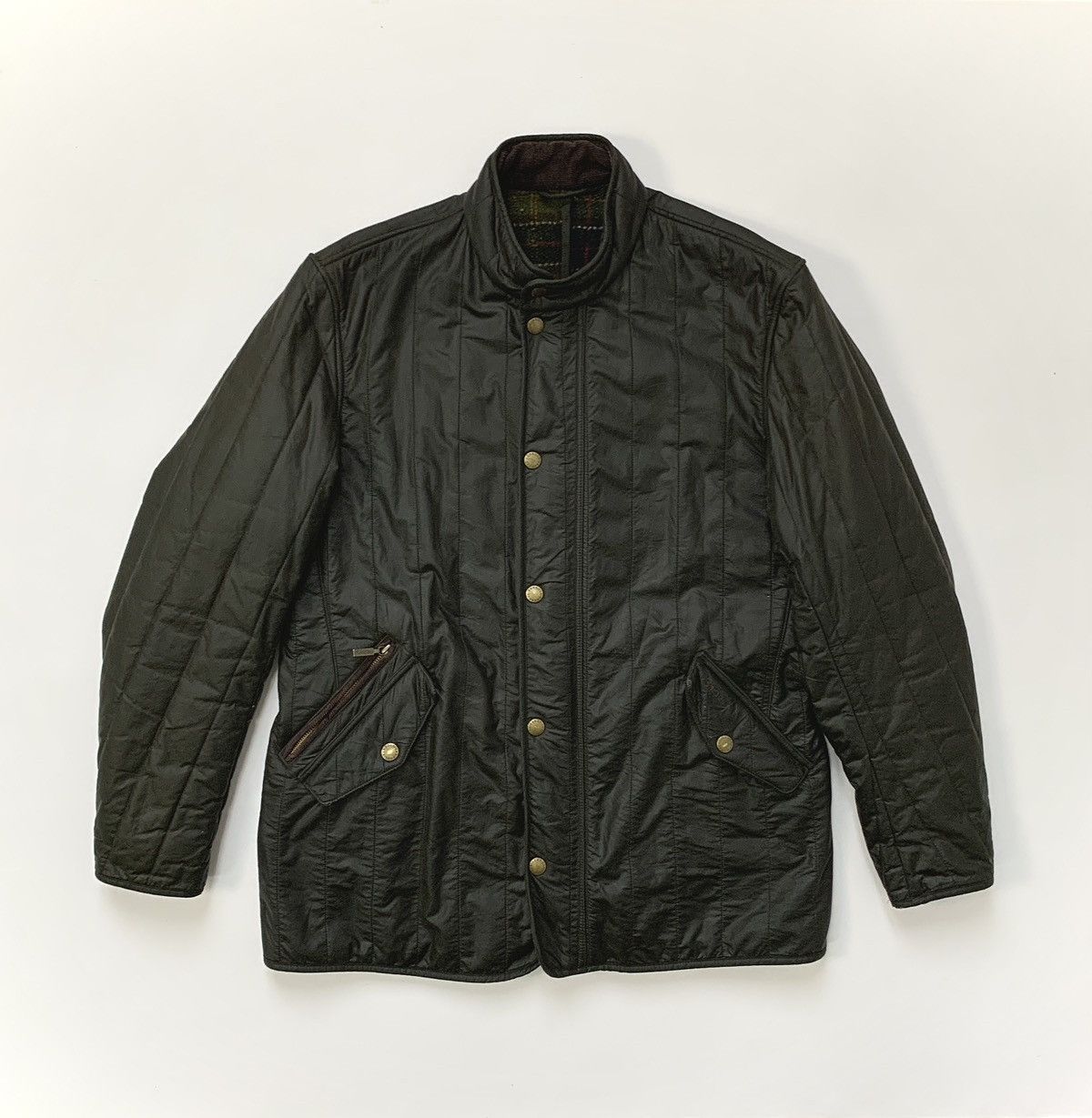 Barbour Barbour Edderton Quilted Wax Jacket Grailed