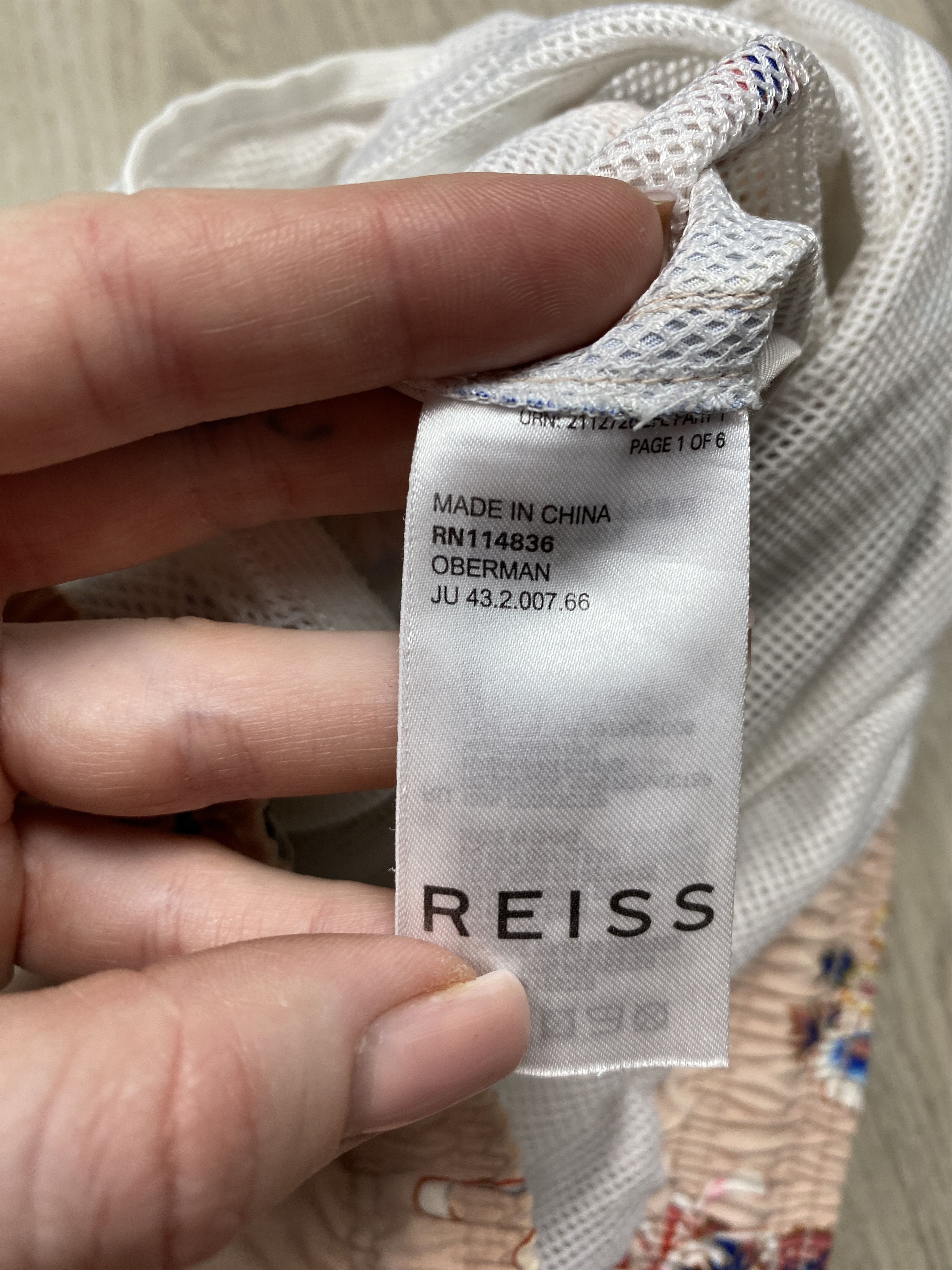 Reiss Reiss Mens Floral Print Shorts Size US 34 / EU 50 - 3 Thumbnail