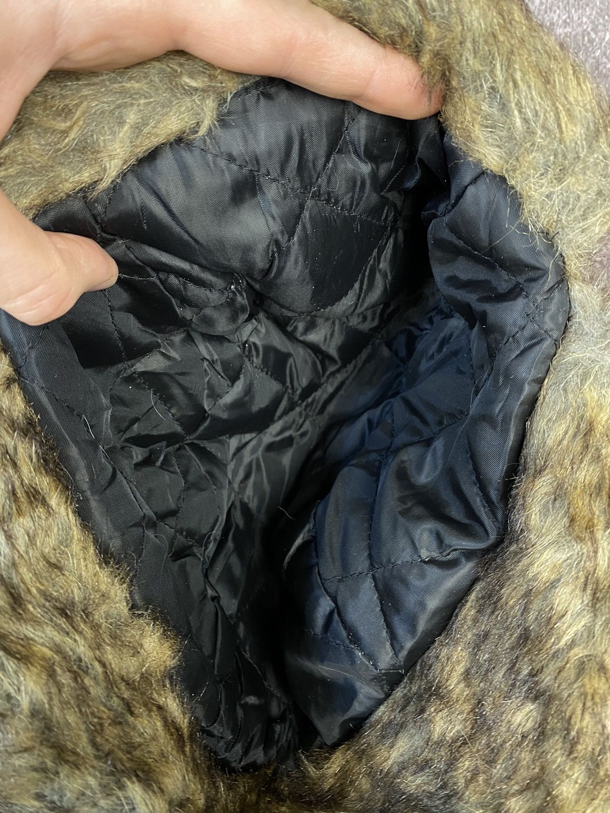 Vintage Vintage Fur Ushanka Beanie Mohair Trapper Hat VTg Size ONE SIZE - 6 Thumbnail