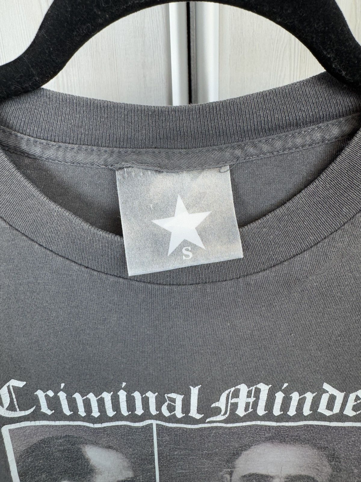 Band Tees × Vintage Criminal Minded vintage made in USA big logo tee shirt Size US S / EU 44-46 / 1 - 5 Thumbnail
