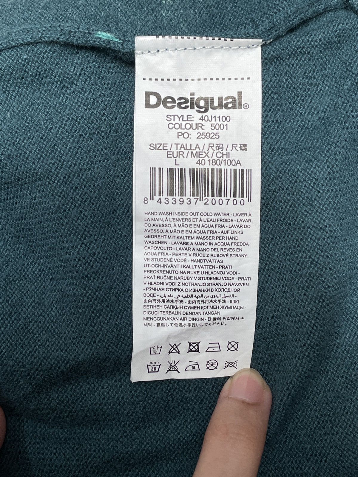 Desigual Rare Design Vintage Brand Desiqual Art Sweatshirt 2000s Size US L / EU 52-54 / 3 - 10 Thumbnail