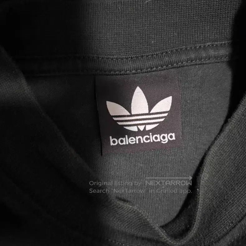 Balenciaga Balenciaga Brand Logo Letter Embroidered Round Neck Short Size US M / EU 48-50 / 2 - 3 Thumbnail