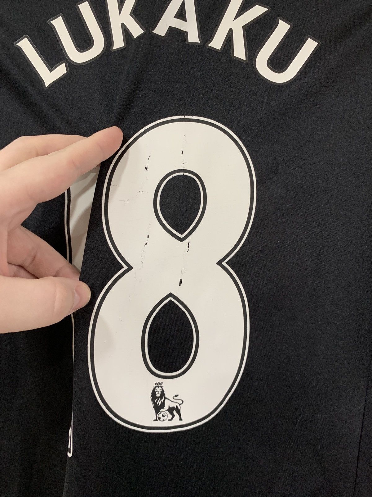 Adidas Chelsea London Away Football Shirt Adidas Soccer LUKAKU #18 Size US S / EU 44-46 / 1 - 13 Thumbnail