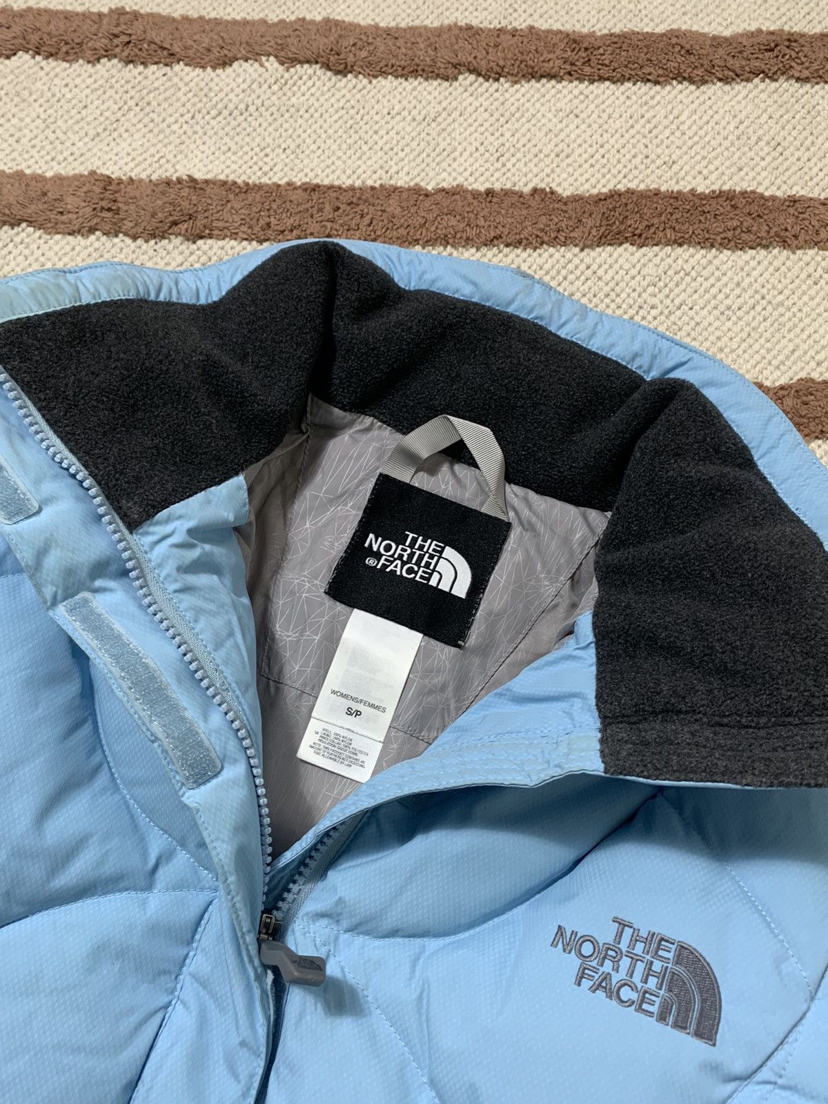 The North Face VINTAGE THE NORTH FACE 600 BLUE PUFFER DOWN JACKET Size S / US 4 / IT 40 - 8 Thumbnail