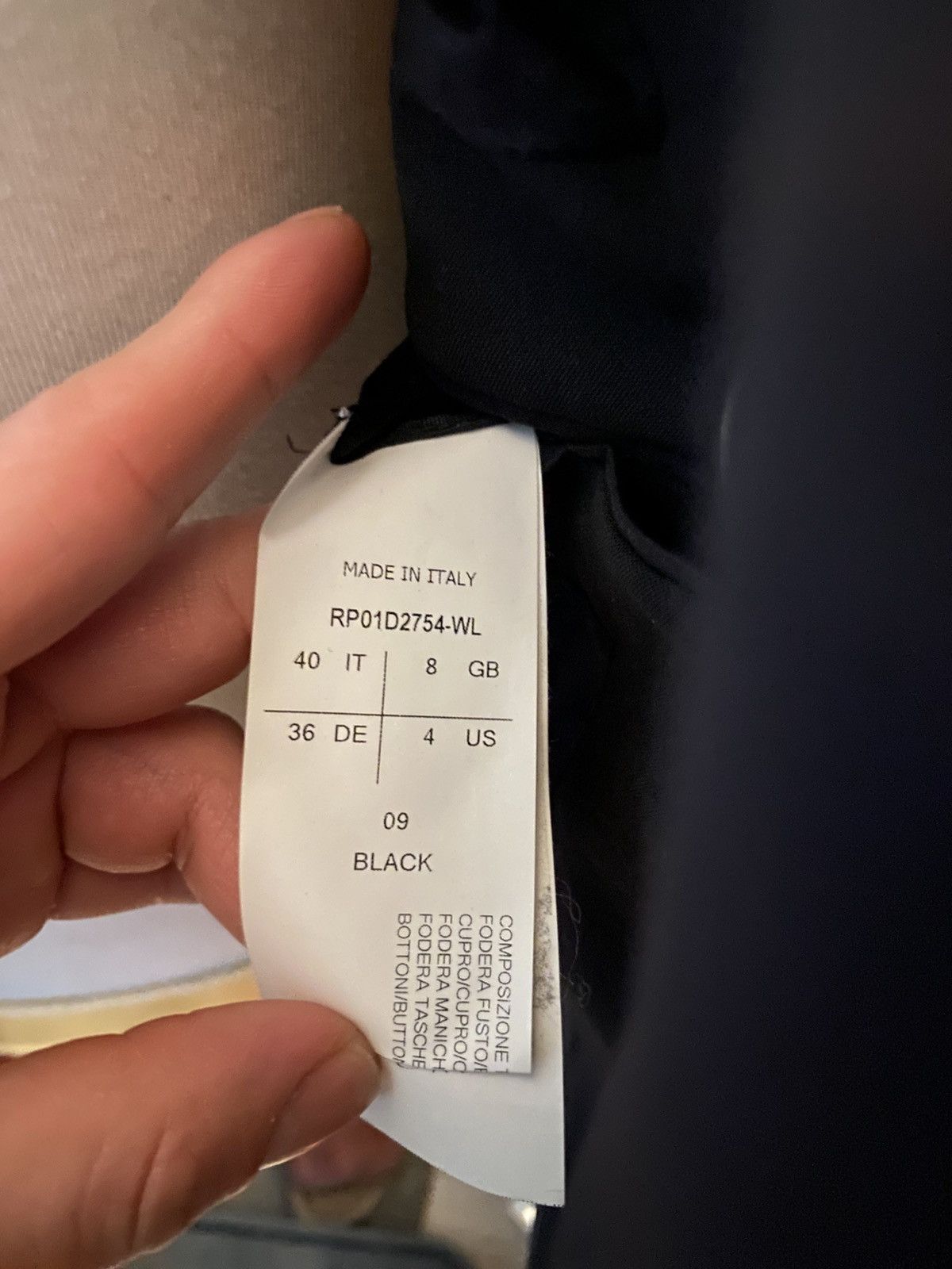 Rick Owens Rick Owens JMF Neue Alice Blazer Size 40L - 9 Thumbnail