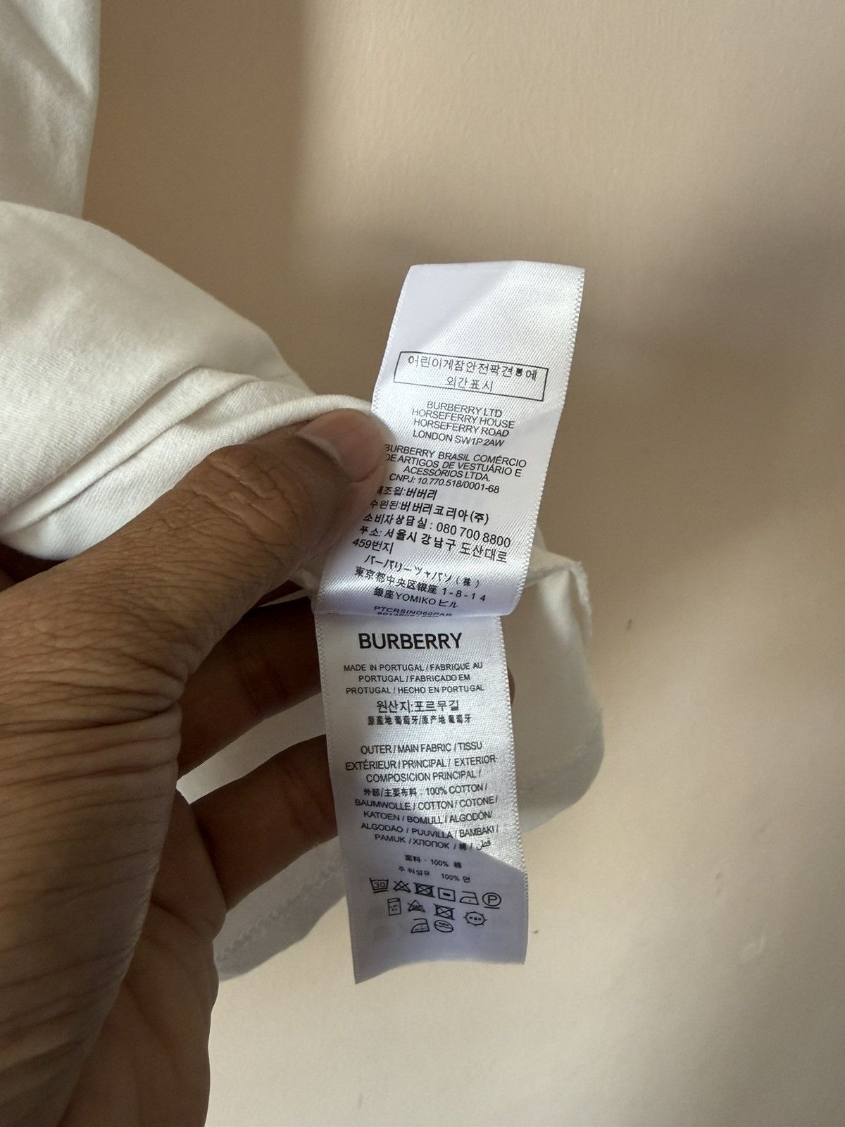 Burberry Burberry "London England" Size US S / EU 44-46 / 1 - 5 Thumbnail