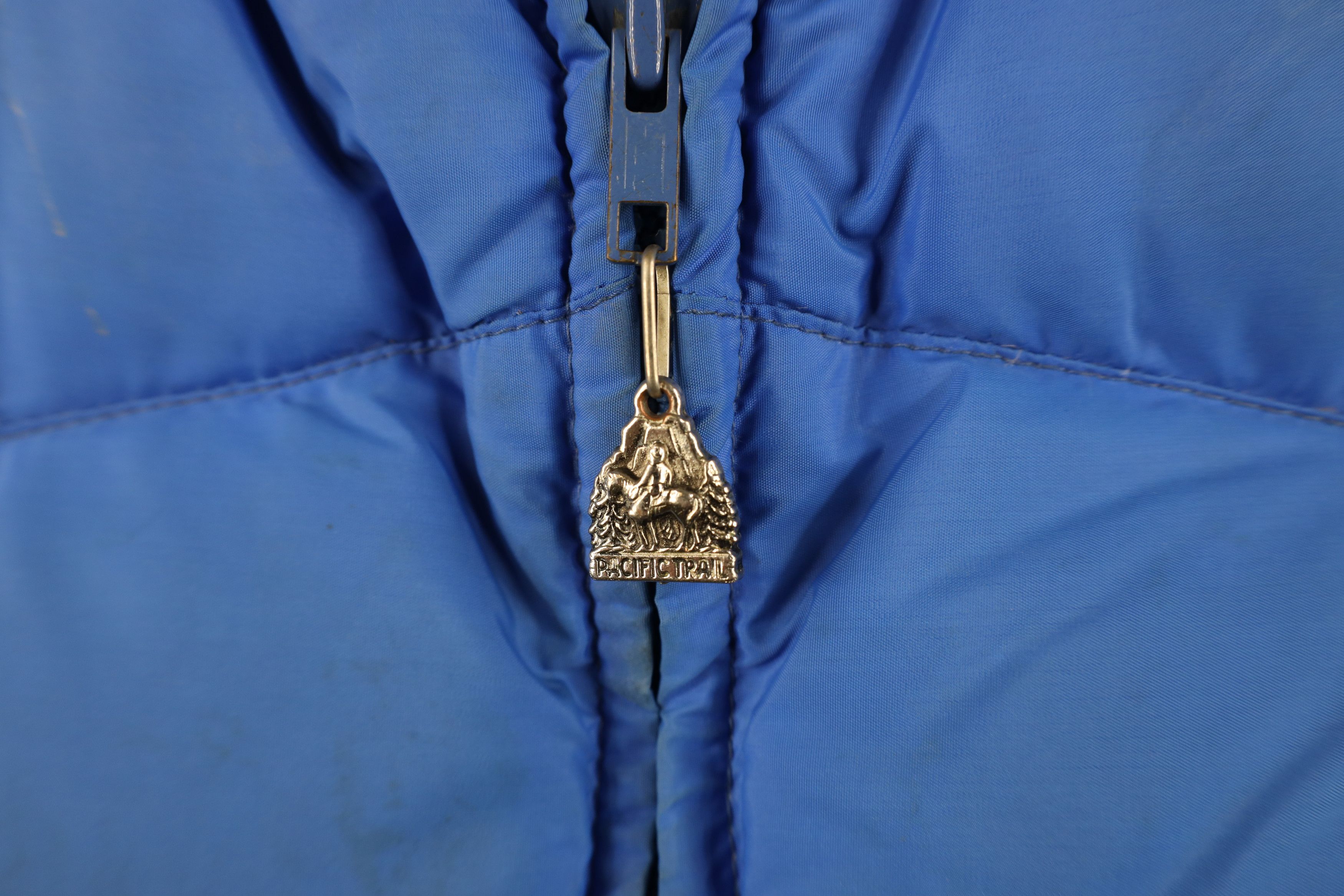 Vintage Vintage 70s Streetwear Duck Down Puffer Vest Jacket Blue Size US M / EU 48-50 / 2 - 4 Thumbnail