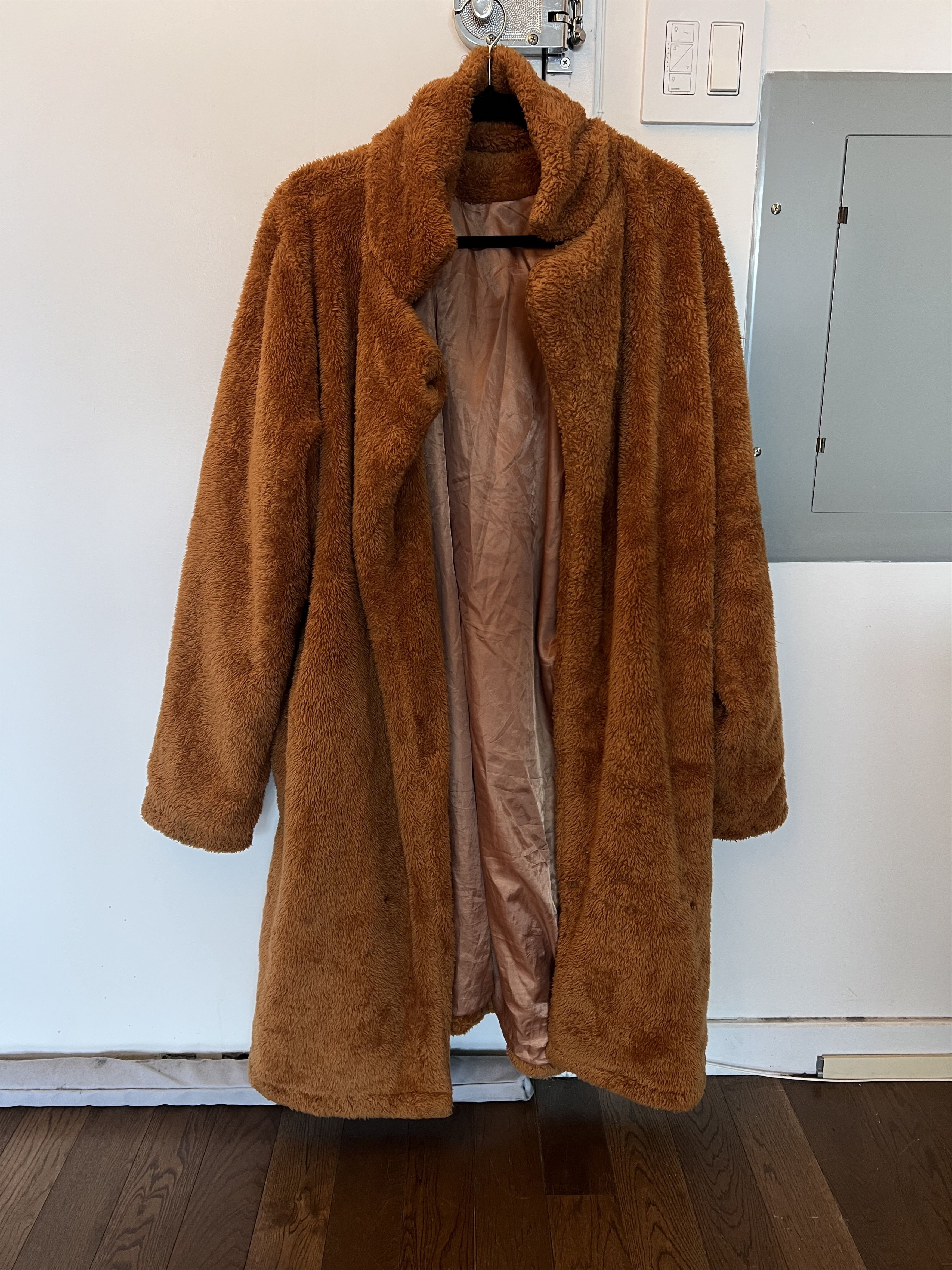 Other Unisex Vintage Brown Fur Jacket Size US XL / EU 56 / 4 - 1 Thumbnail