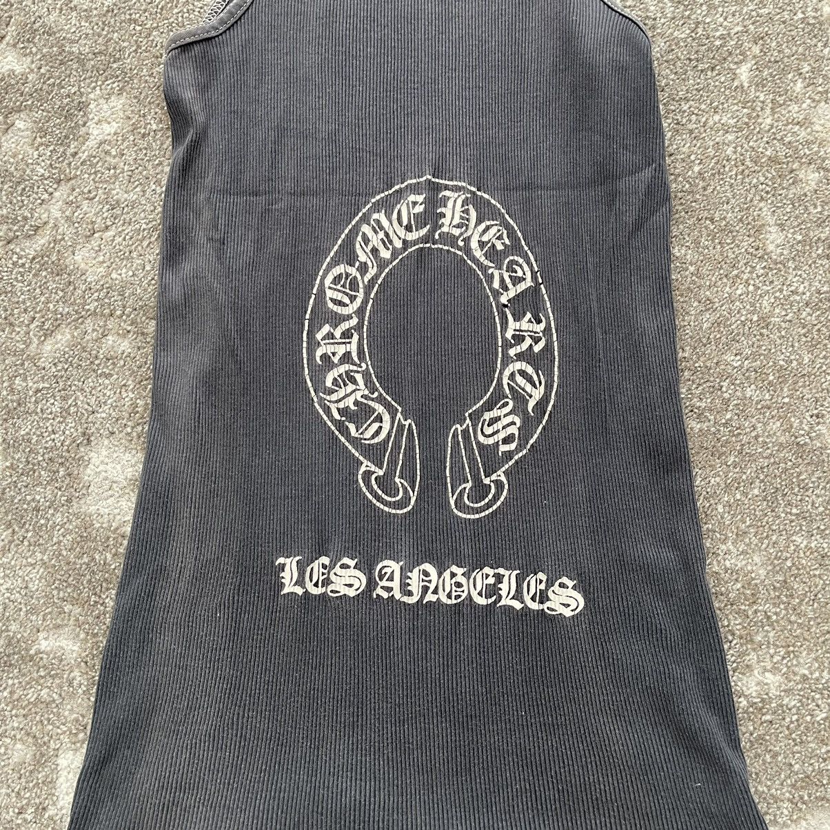 Chrome Hearts × Vintage Chrome Hearts Vintage LA Cross Horseshoe Tank Top Size M / US 6-8 / IT 42-44 - 3 Thumbnail