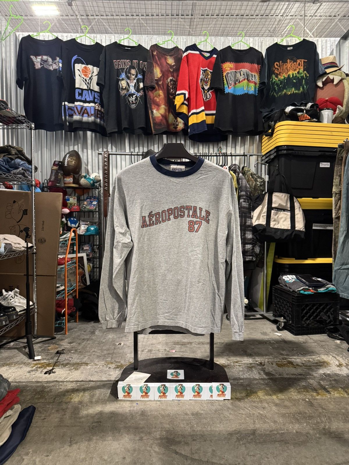 Aeropostale 90s Vintage Aeropastle Longsleeve XL Size US XL / EU 56 / 4 - 1 Thumbnail