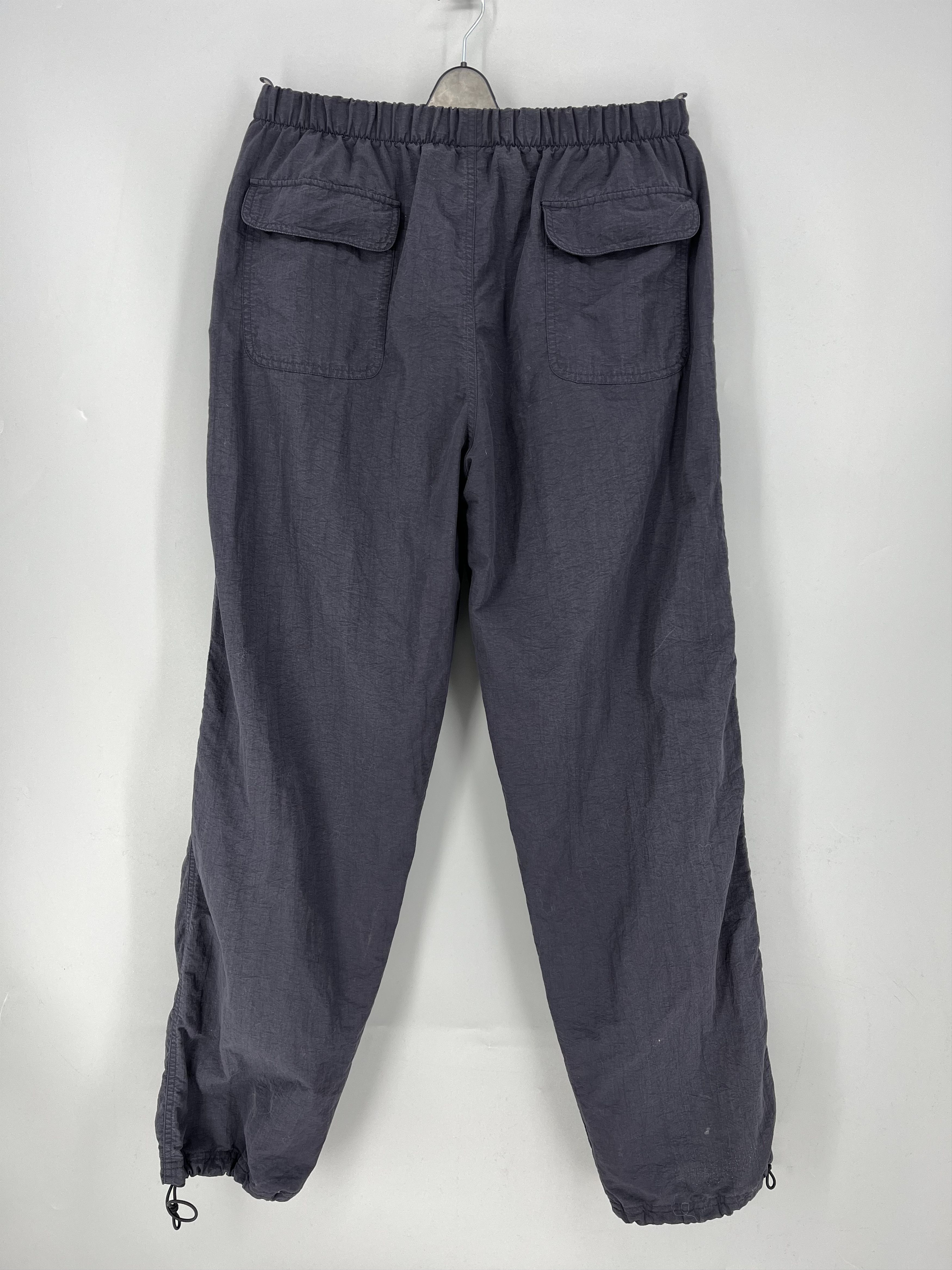 Adidas Vintage 90s Adidas Nylon Track Pants / Drill Pants Baggy Fit Size US 32 / EU 48 - 11 Thumbnail