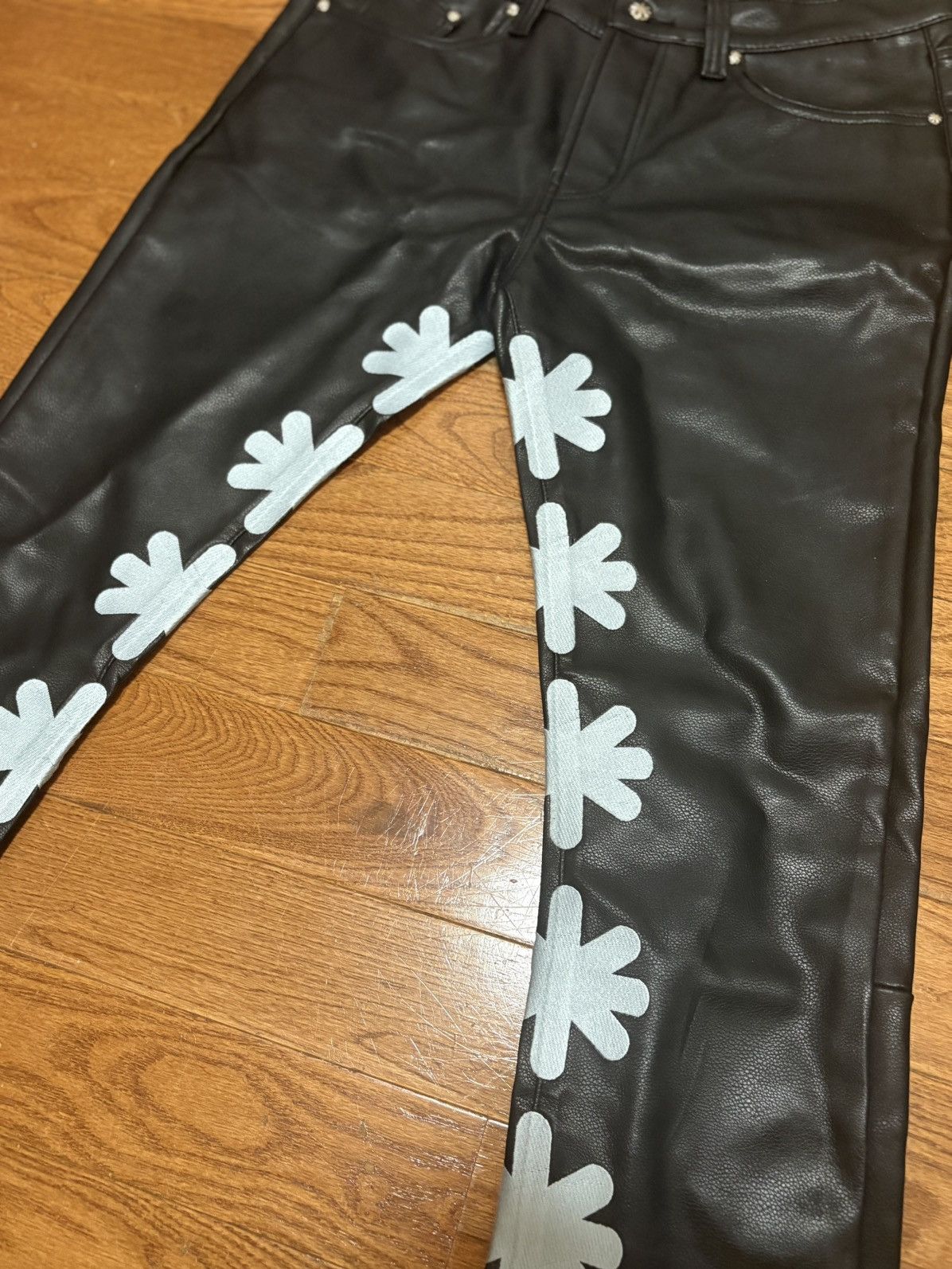 LOSTSHDWS LOSTSHDWS Leather Pants Size US 32 / EU 48 - 3 Thumbnail
