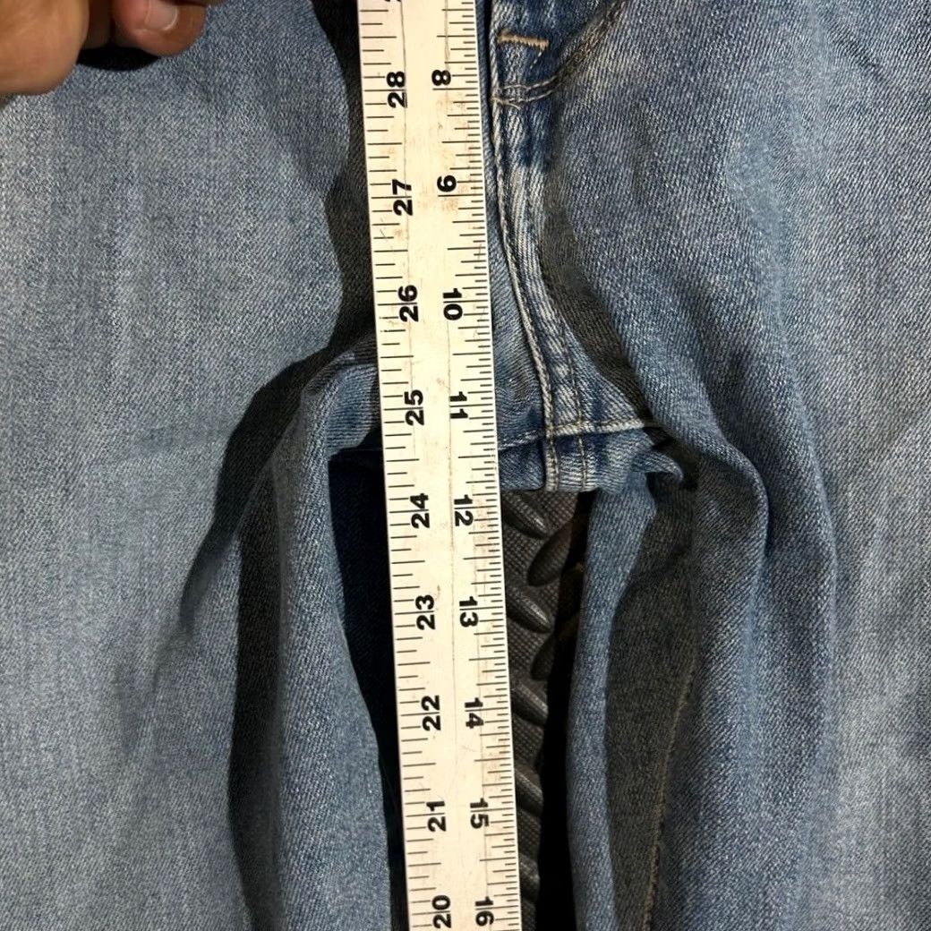 Vintage HUDSON'S BAY COMPANY Hudson Zane Adler Light Washed Skinny Denim Blue Jeans Men Size 38x31 Mens Blue Skinny Jeans Size US 38 / EU 54 - 7 Thumbnail