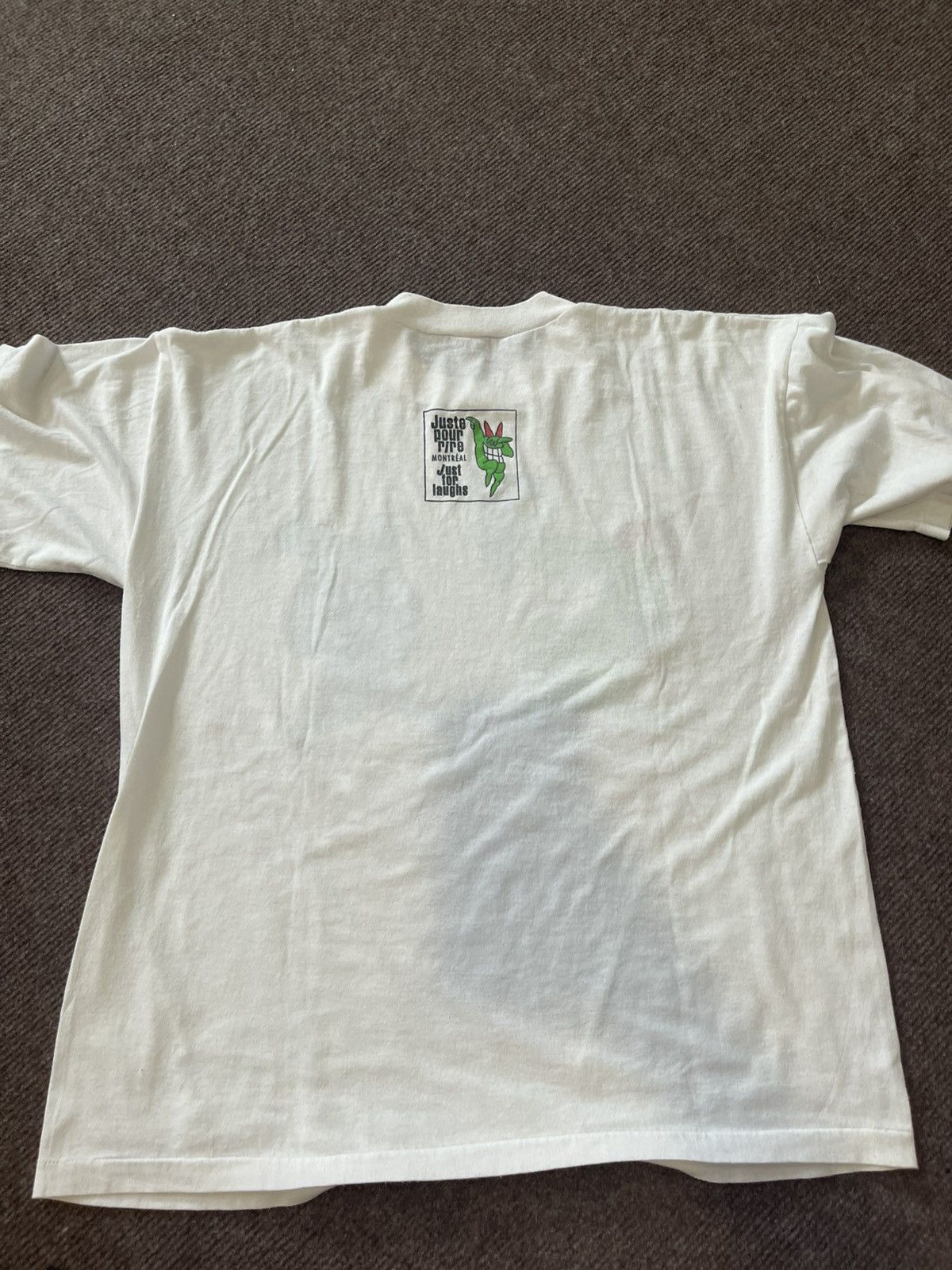 Arts & Science VTG Just For Laughs Montreal Festival Tee - Vittorio Artist Size US XL / EU 56 / 4 - 7 Thumbnail