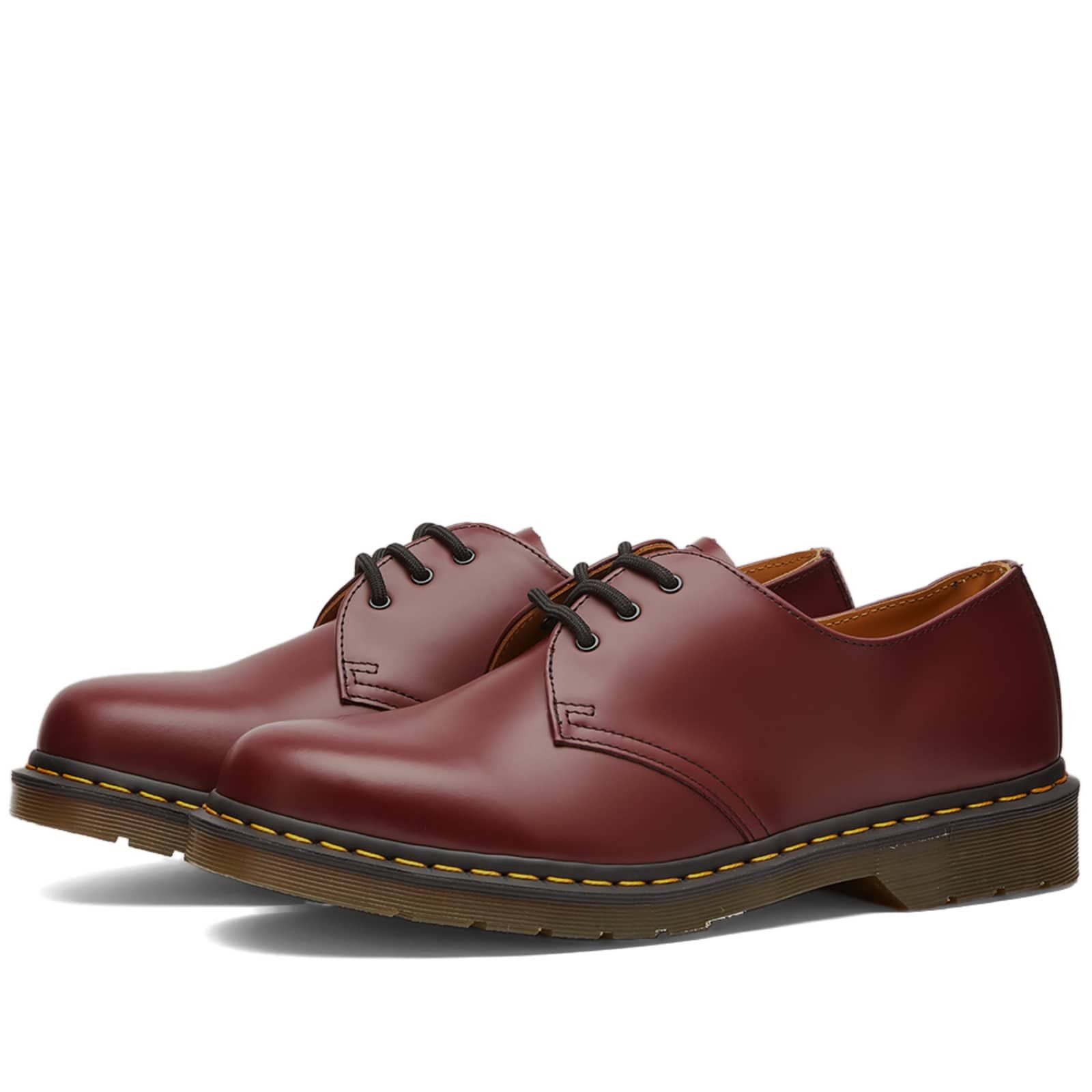 image of Dr Martens Dr. Martens 1461 Cherry Red Smooth 11838600 Us 6 Eur 37 Shoes, Women's