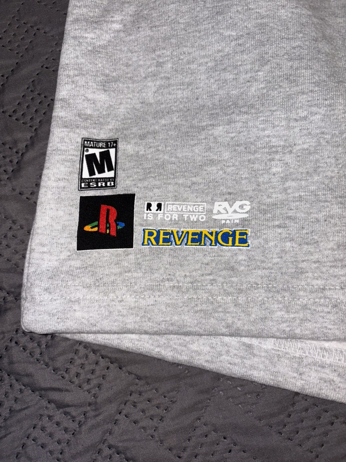 Revenge HORROR SHORTS ASH GREY Size US 34 / EU 50 - 3 Thumbnail