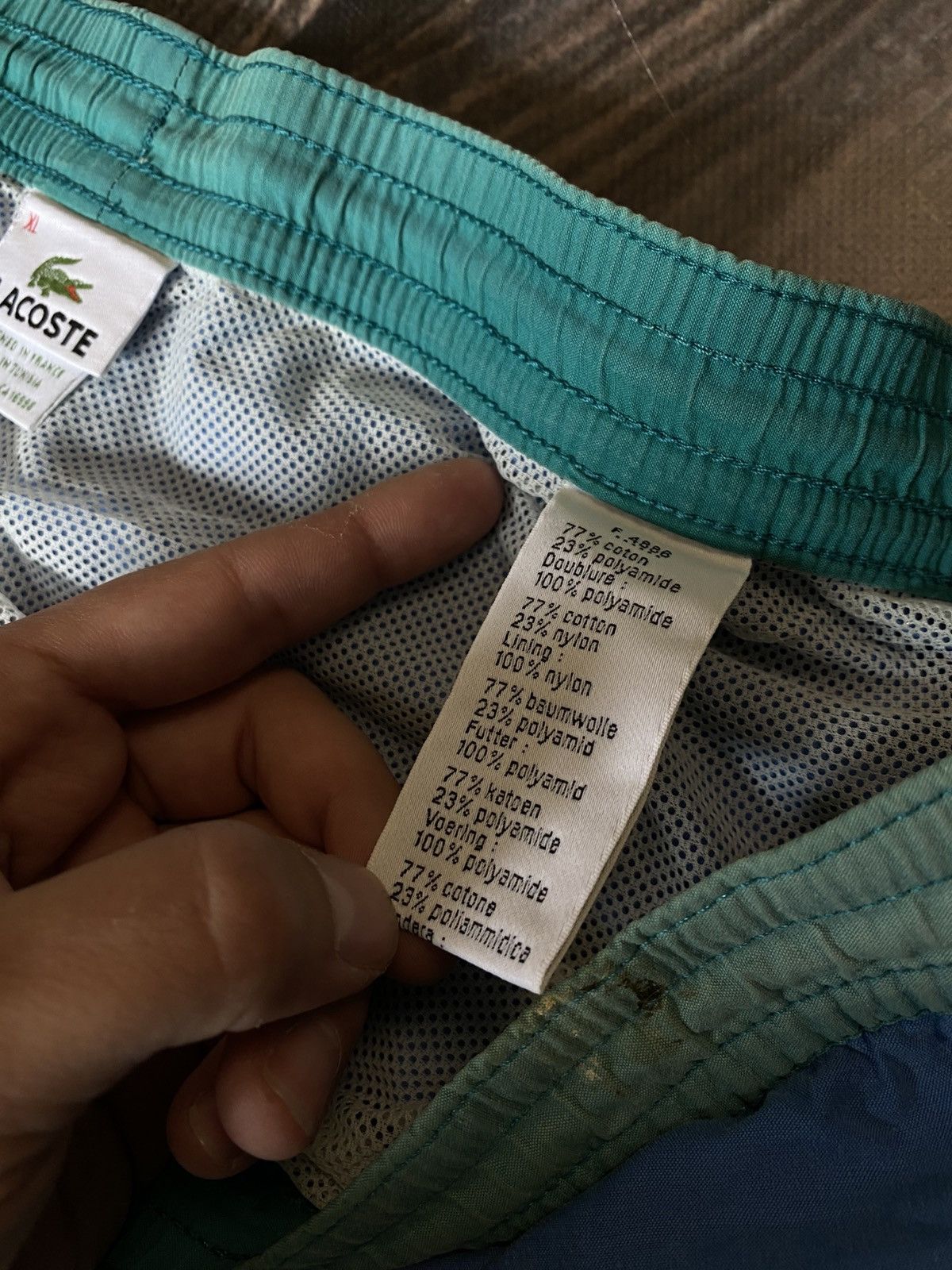 Lacoste × Vintage Lacoste vintage nylon short Size US 36 / EU 52 - 7 Thumbnail