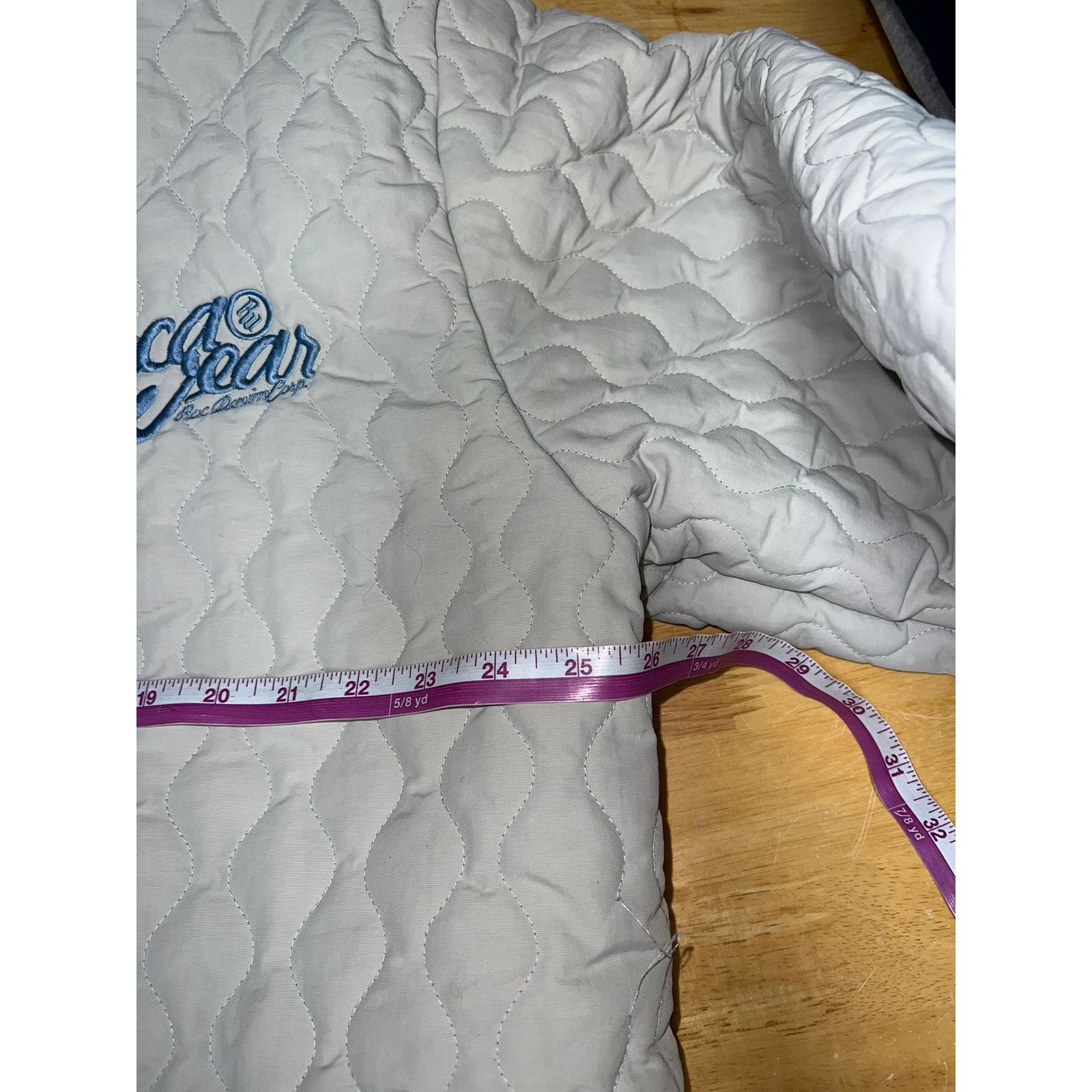 Vintage Rocawear Puffer Jacket Full Zip Quilted Roc Stained STAIN Size US XL / EU 56 / 4 - 13 Thumbnail