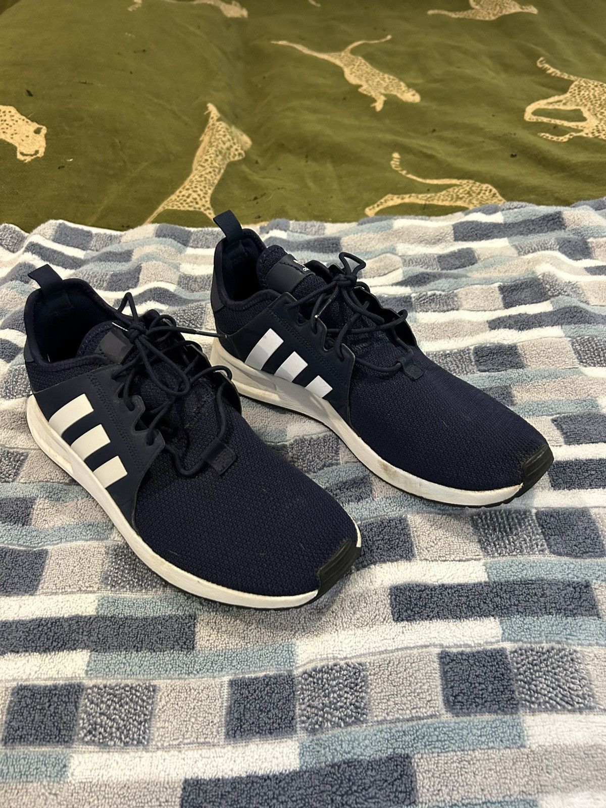 Adidas Adidas blue sneakers Size US 10.5 / EU 43-44 - 4 Thumbnail
