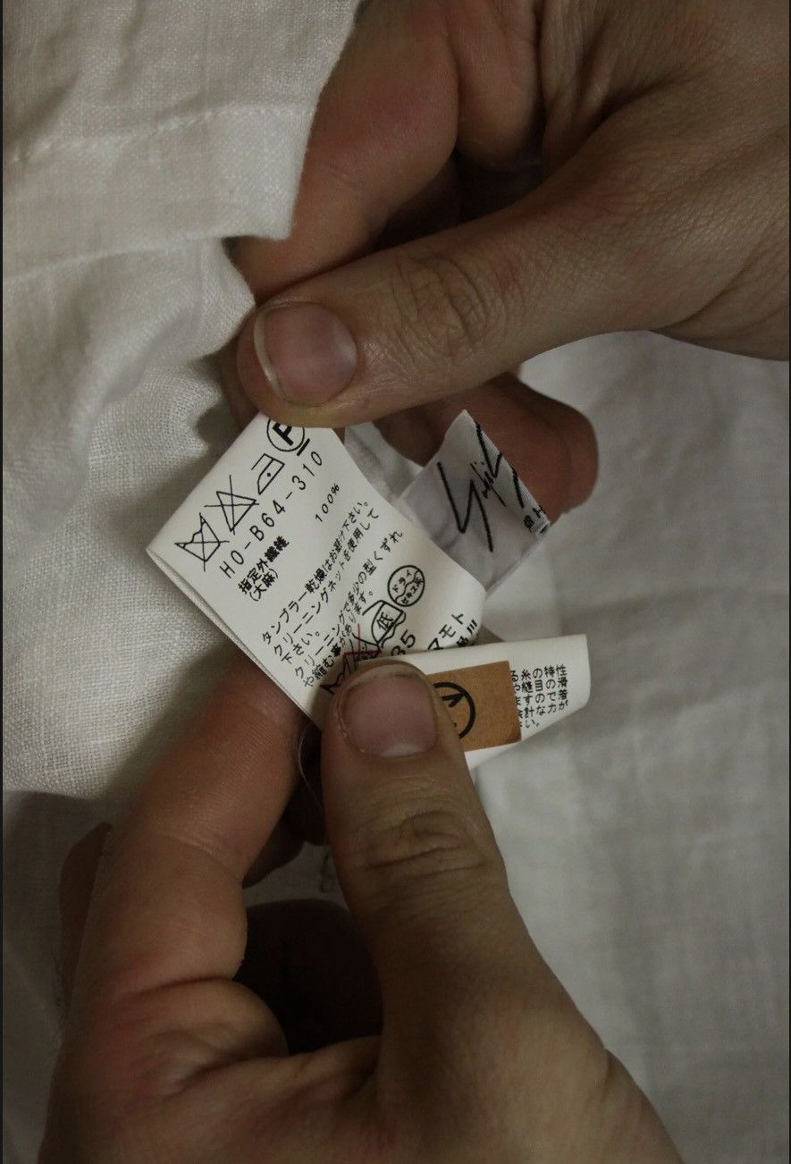 Yohji Yamamoto Yohji Yamamoto SS16 Replica (SS94) Long Linen Shirt Size US L / EU 52-54 / 3 - 12 Thumbnail