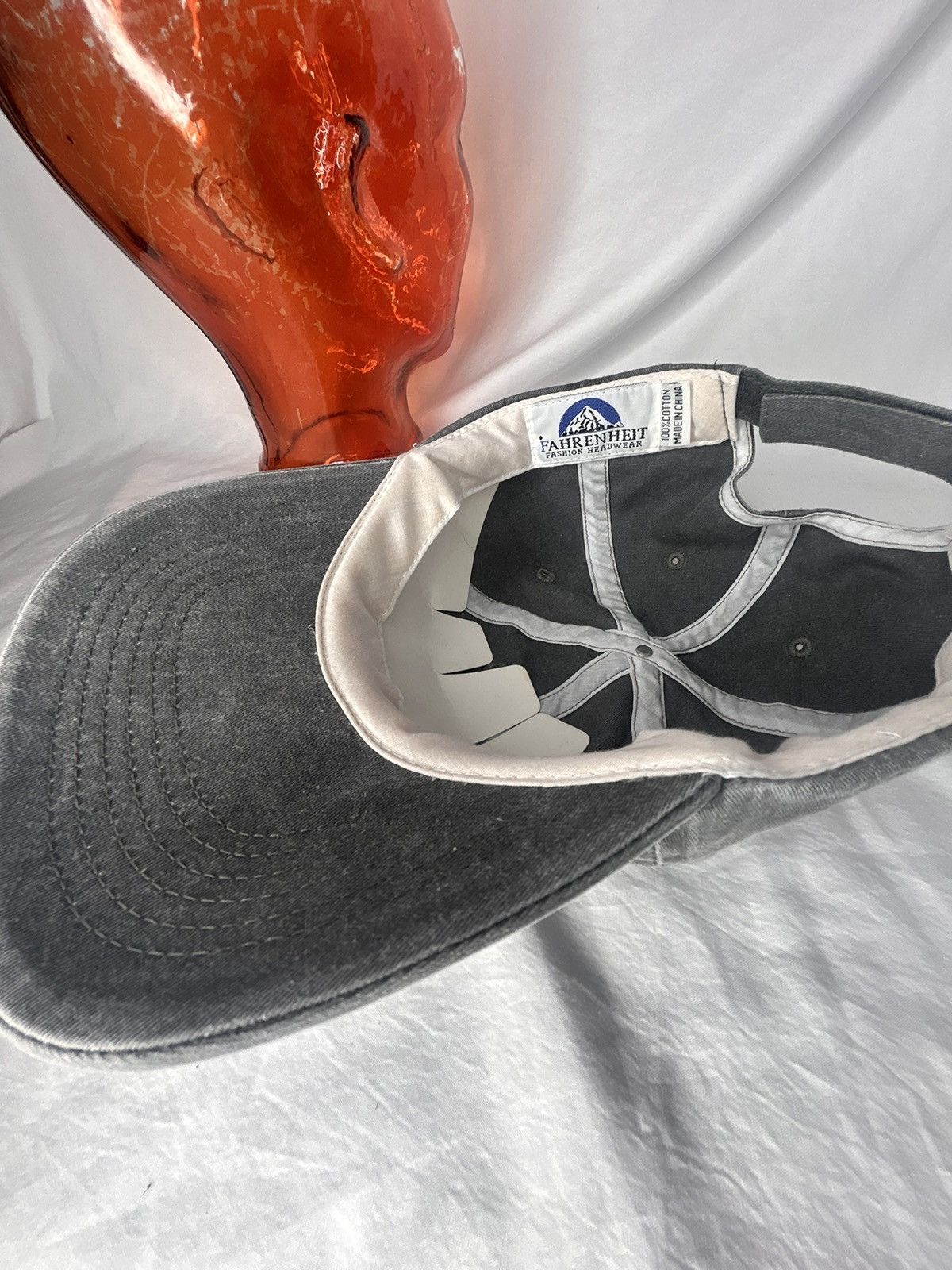 Vintage Vintage 90’s Nature Wolves Grey Embroidered Strapback Hat Size ONE SIZE - 6 Thumbnail
