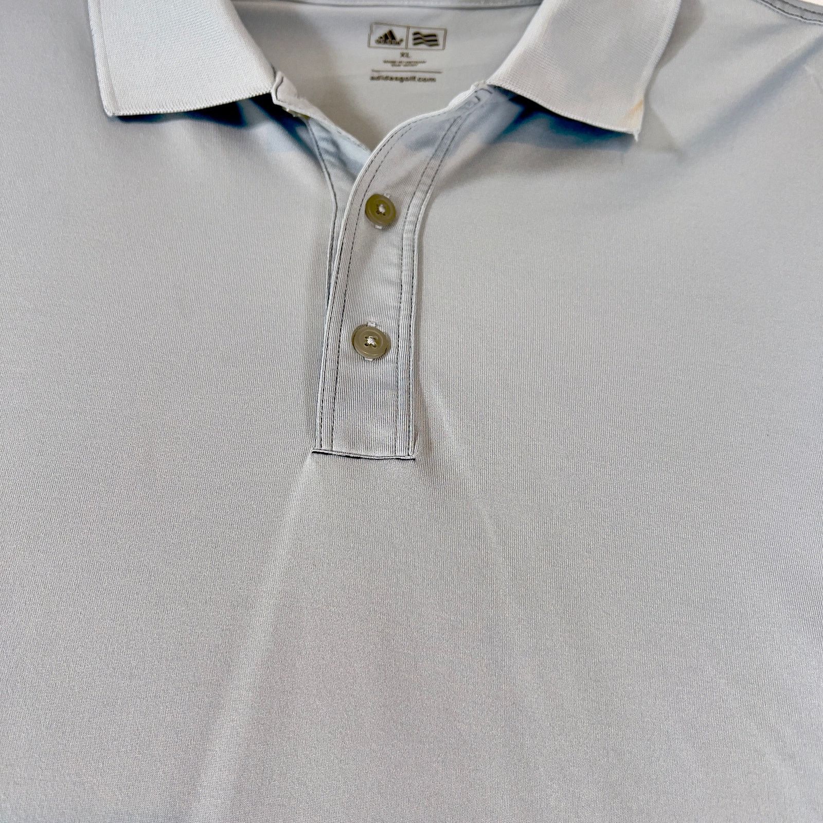 Adidas Adidas XL Golf Shirt Performance Fabric Moisture Wick Grey Size US XL / EU 56 / 4 - 4 Thumbnail