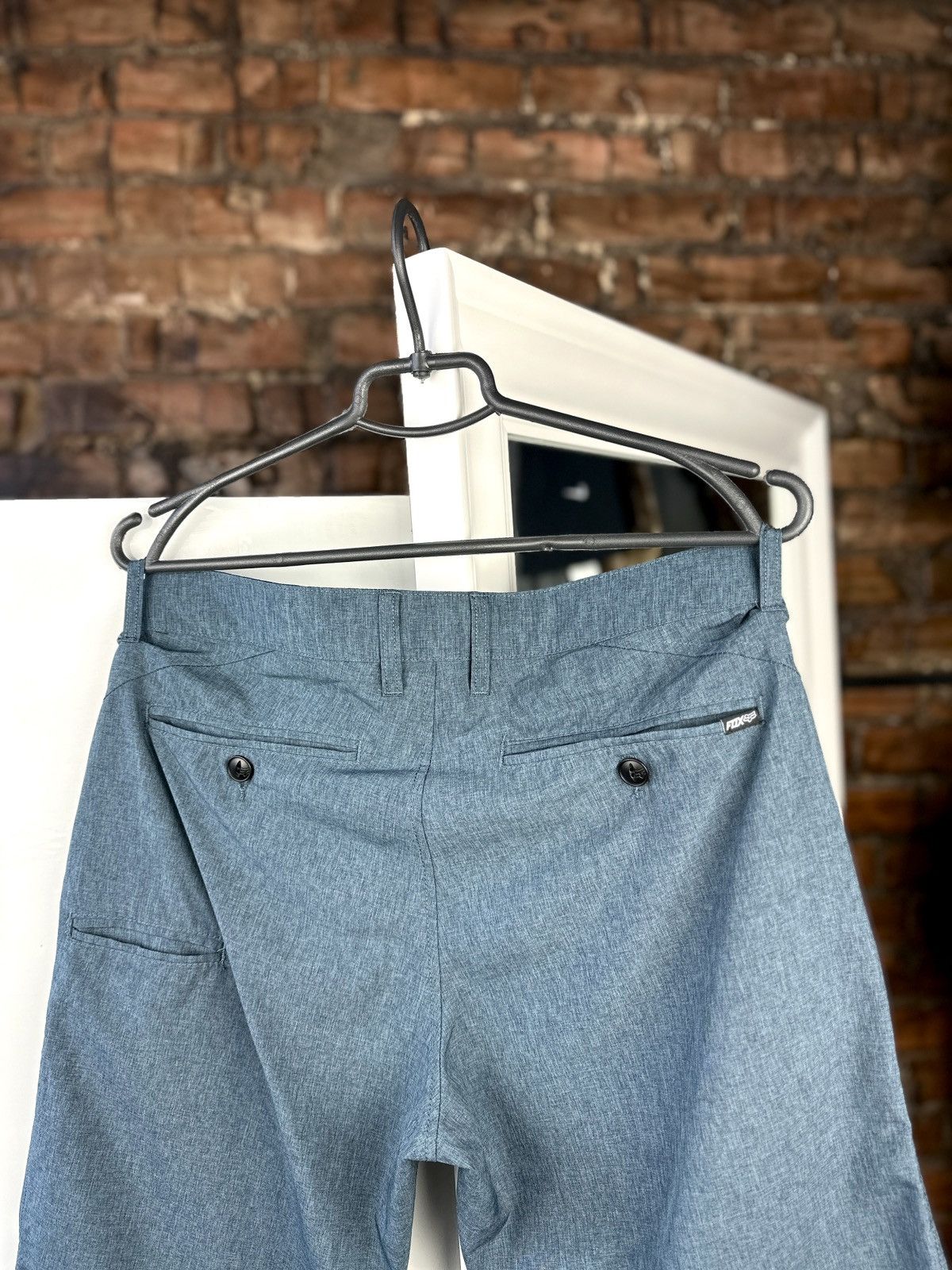 Fox Racing 🔥Mens FOX Tech Shorts Gray Size: 30 Size US 30 / EU 46 - 4 Thumbnail
