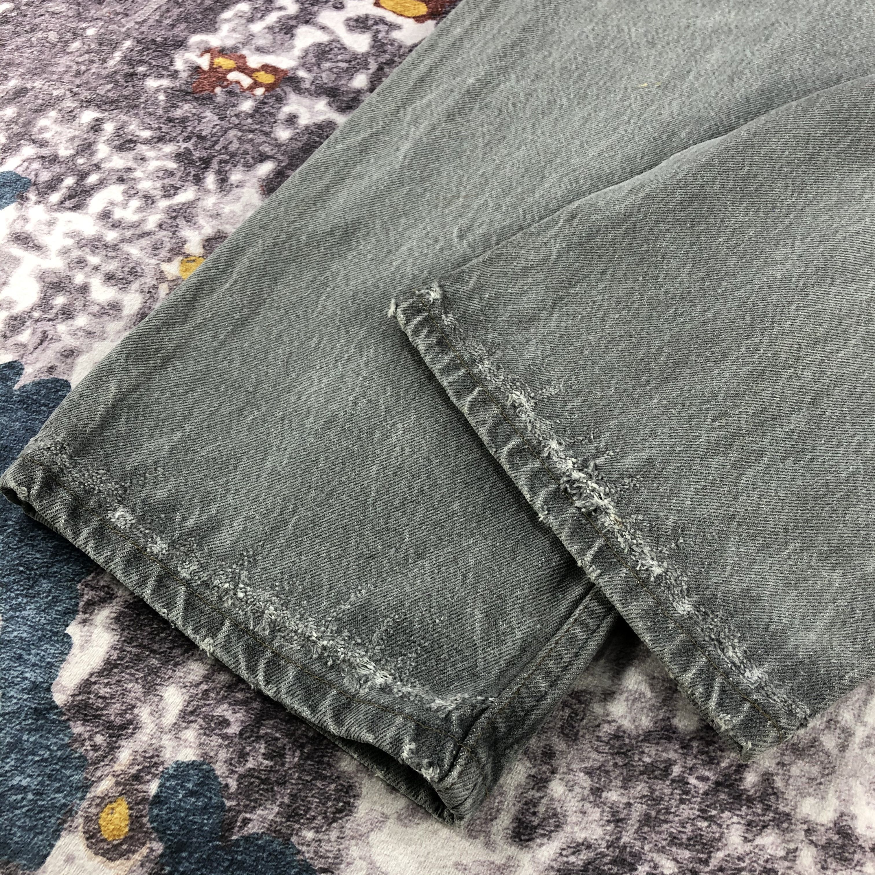 Levi's × Vintage Vintage 90s Faded Black Levis 501 Jeans-JM2279 Size US 34 / EU 50 - 6 Thumbnail