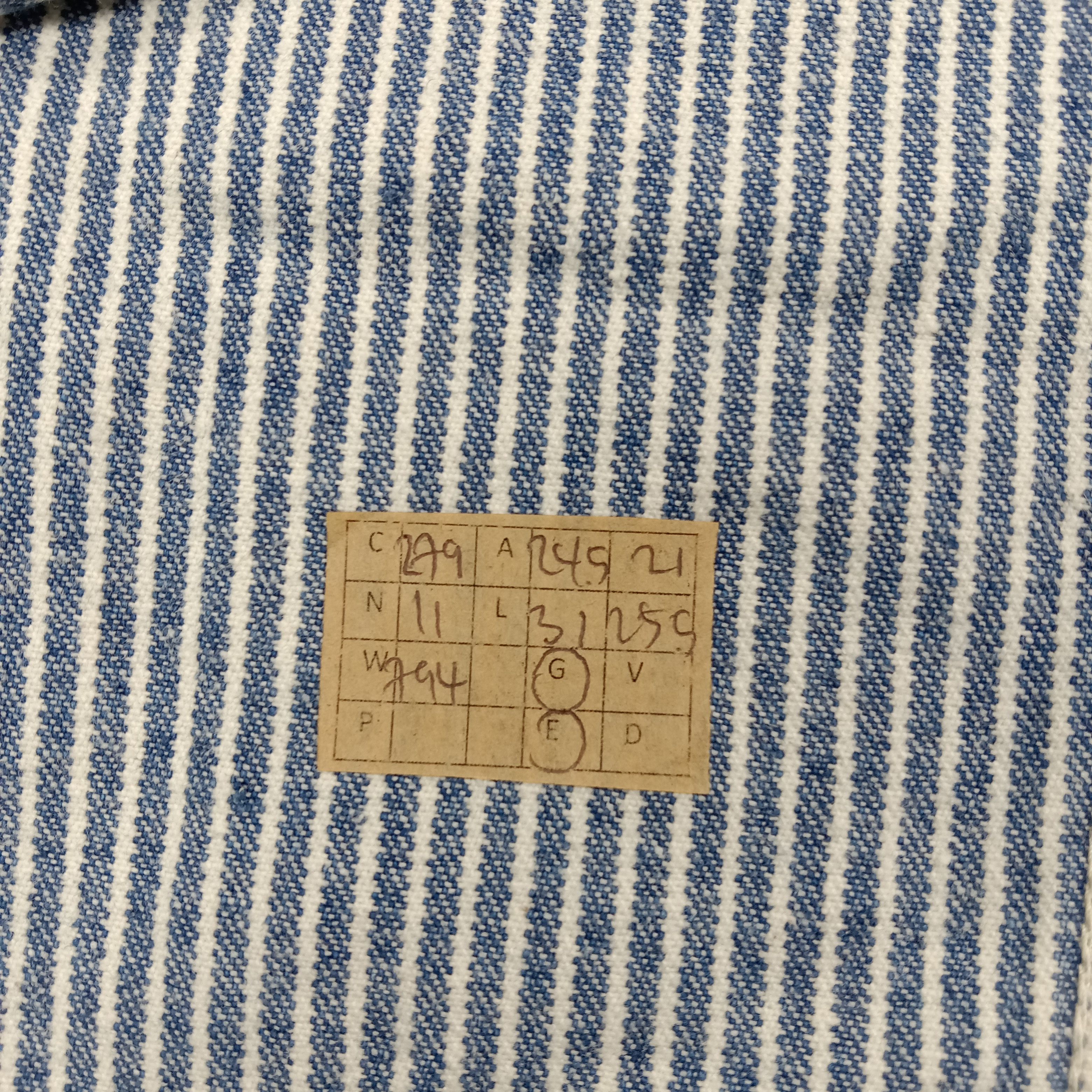 Vintage Vintage Union Made 68 & Brothers Stripe Coat Jacket C279N11 Size US L / EU 52-54 / 3 - 9 Thumbnail