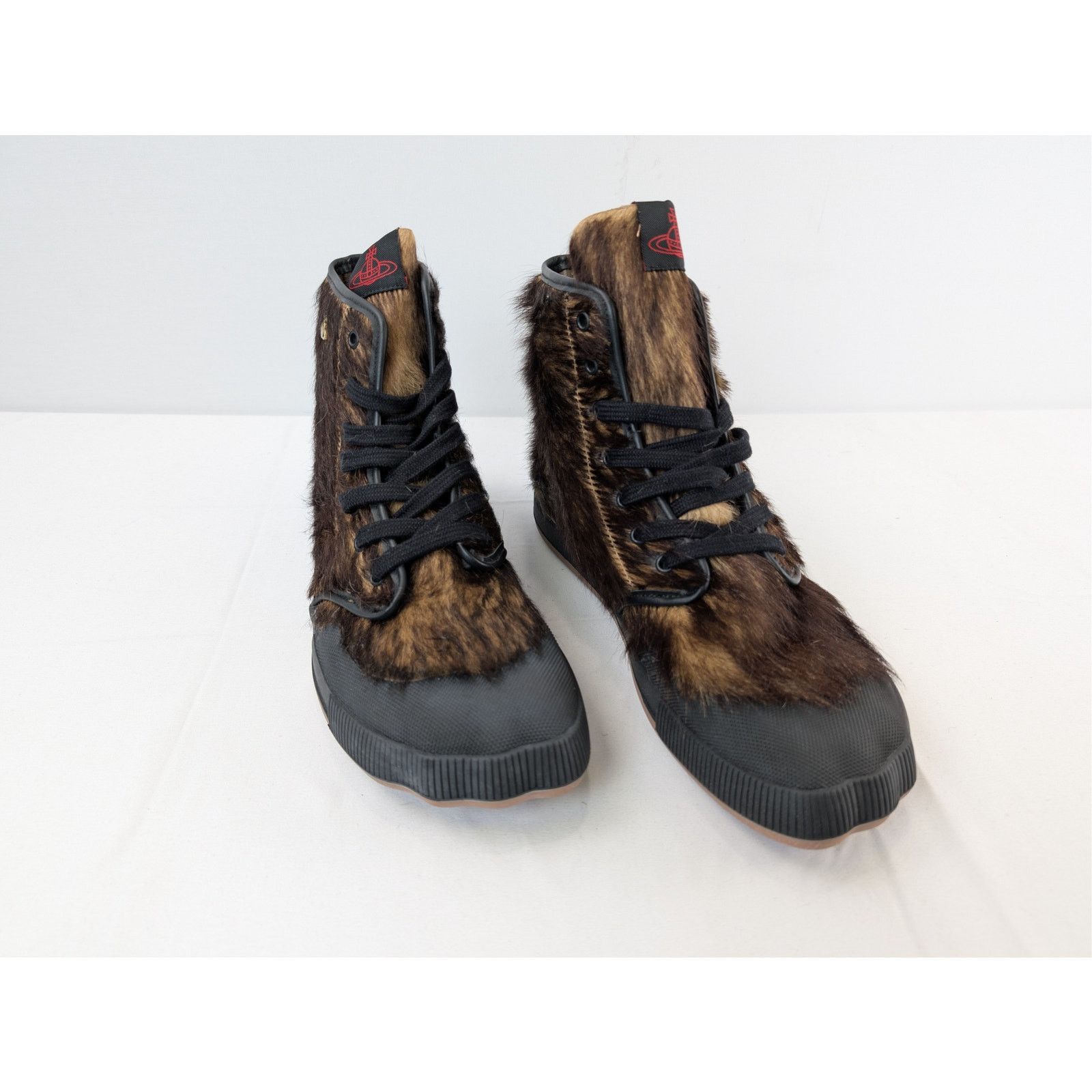 Vivienne Westwood o1rshd1 Animal Gym High Top Sneakers in Brown Size US 10 / EU 43 - 7 Thumbnail