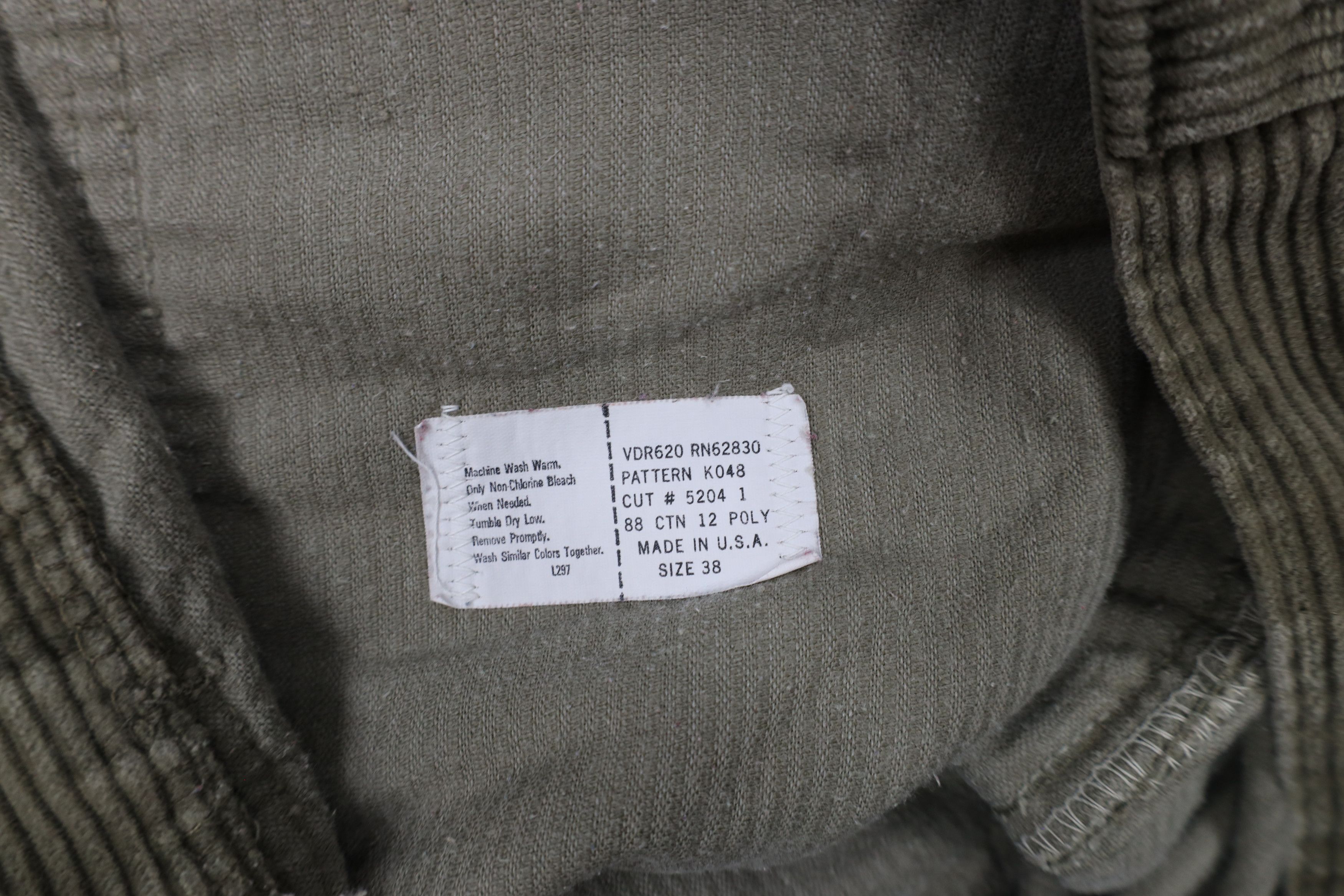 Lands' End × Vintage Vintage 90s Lands End Wide Leg Cargo Pants Green USA Size US 38 / EU 54 - 8 Thumbnail