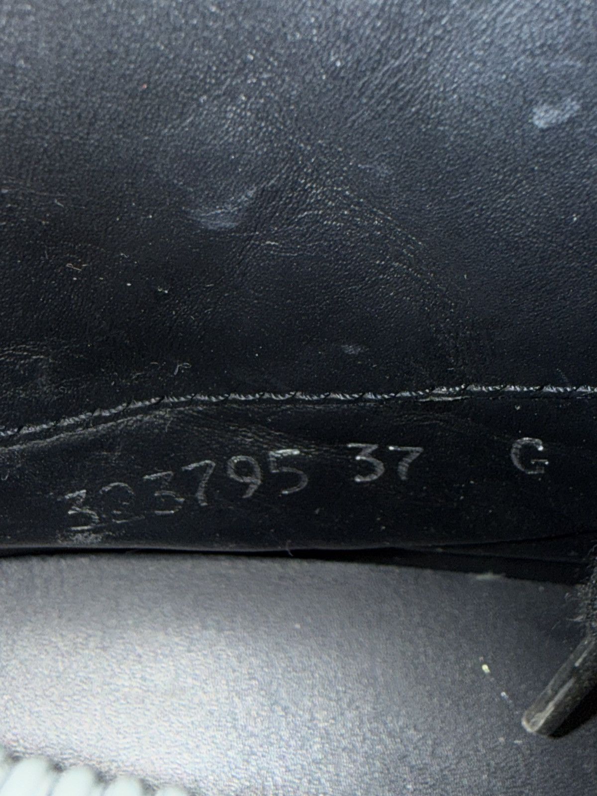 Gucci Gucci Black Leather Studded High-Top Sneakers Size US 7 / IT 37 - 13 Thumbnail
