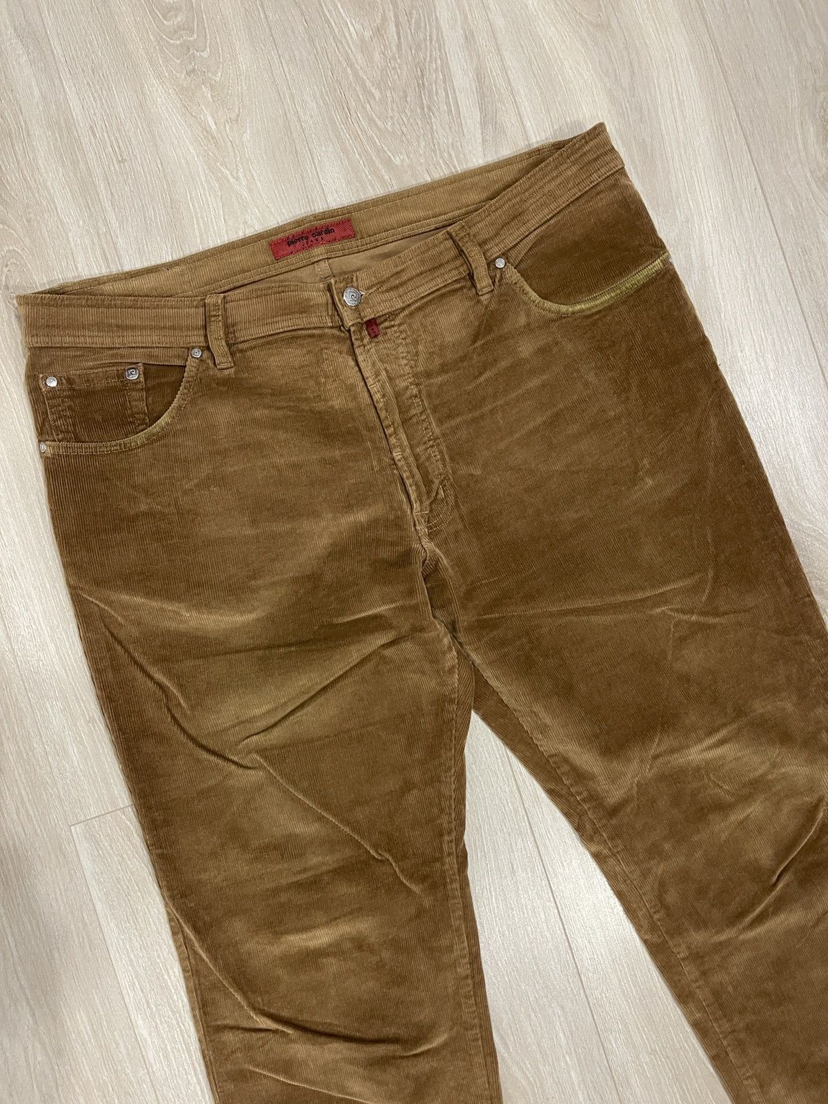 Pierre Cardin Vintage pierre cardin casual brown corduroy pants W44 Size US 44 / EU 60 - 2 Thumbnail
