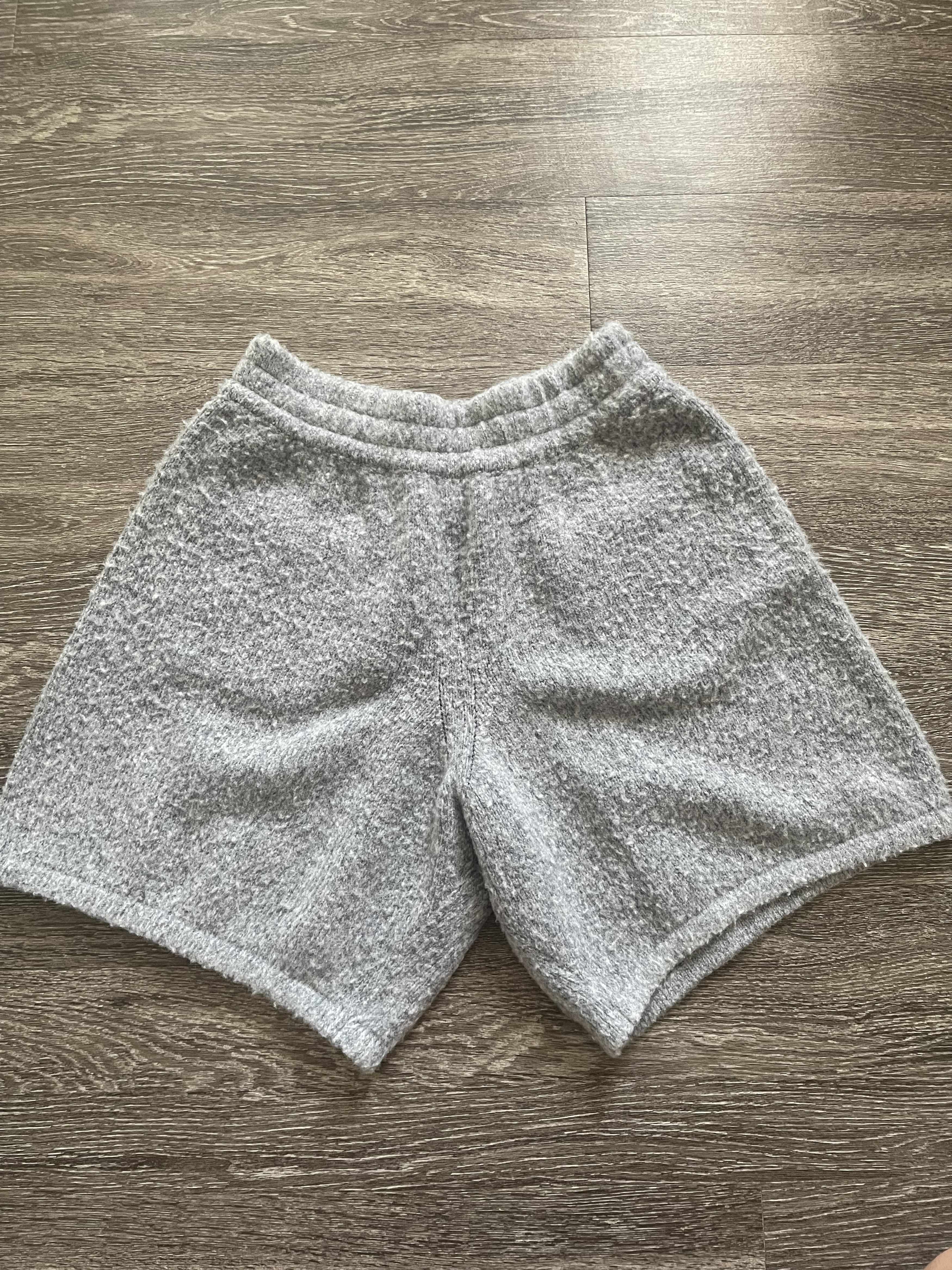 Cole Buxton Cole Buxton Grey Knit Sweat Short | Grailed