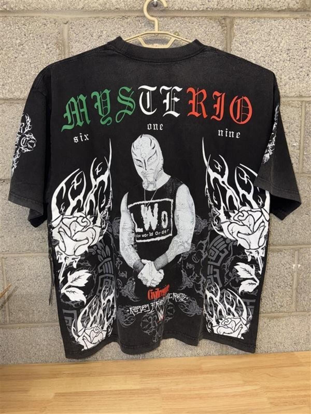 Civil Regime New! Civil Regime × WWE 'Rey Mysterio Forever 199X' 2XL Size US XXL / EU 58 / 5 - 2 Thumbnail