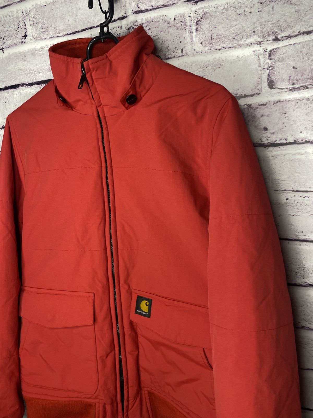 Carhartt Men's jacket Carhartt wip red size M streetwear Size US M / EU 48-50 / 2 - 3 Thumbnail